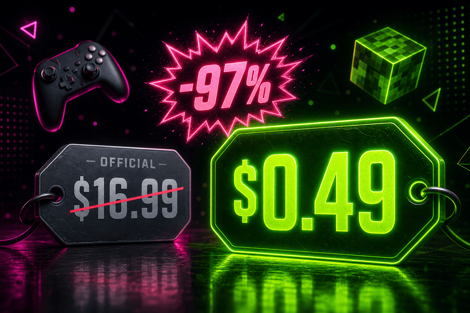 Game Pass بـ0.49$ بدل 16.99$ — خصم 97%