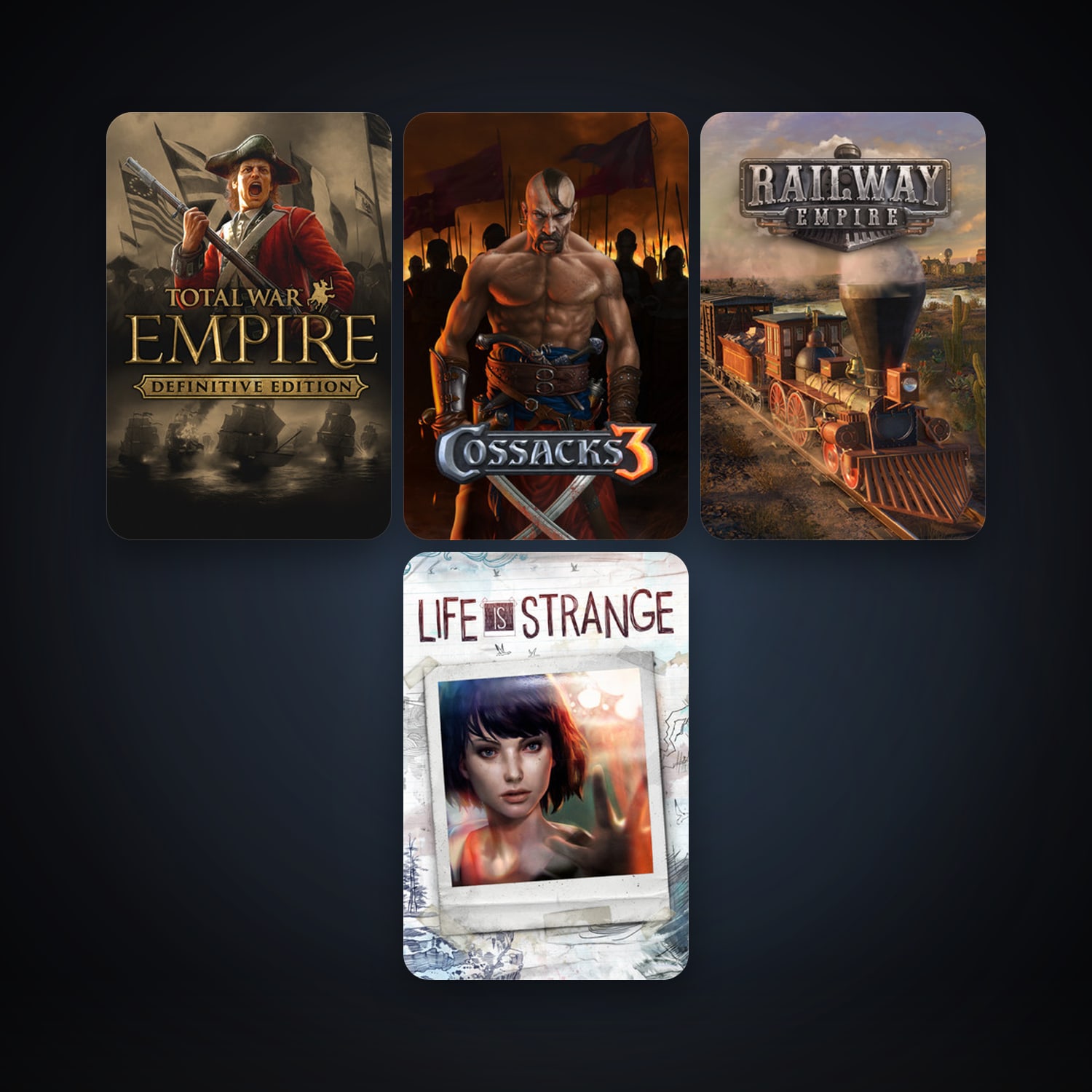 Empire: Total War + Life is Strange - Episode 1, 7 games, clean — HabibiAccounts