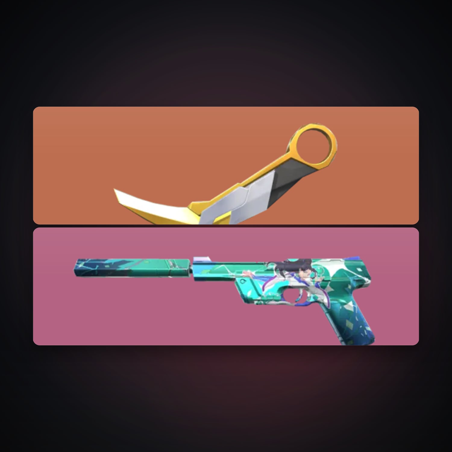 EU Gold 2 locker — 1 knives, 2 skins, lvl 35 — HabibiAccounts