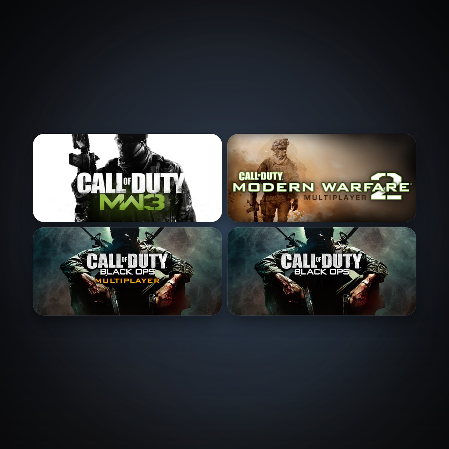 هالحساب ستيم فلين، Call of Duty: Modern Warfare 2 (2009) وCall of Duty: Modern Warfare 2 - Multiplayer (2009)، 7 لعبة، صامد واضح — HabibiAccounts