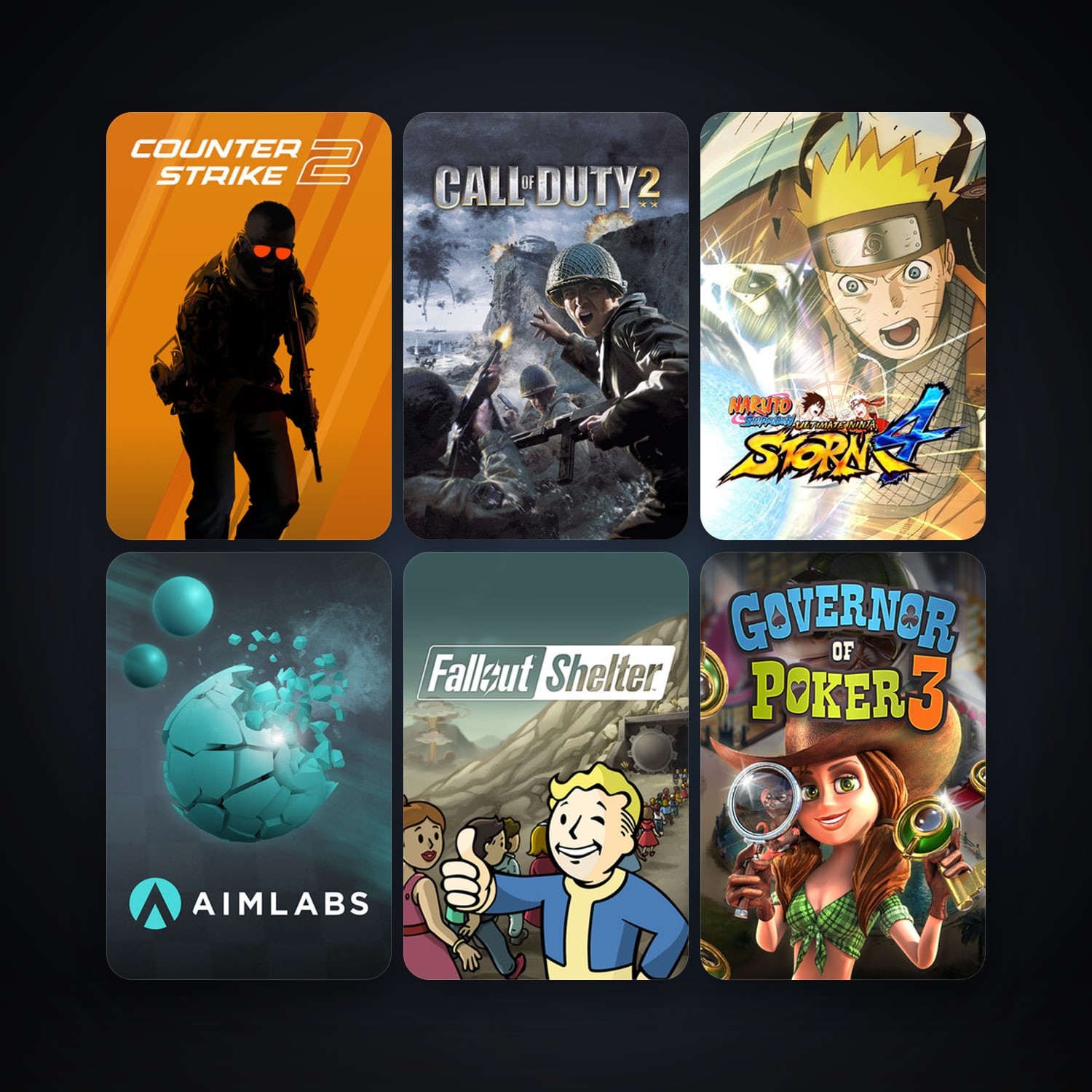 CS2 Prime + Call of Duty 2, 9 games, clean — HabibiAccounts