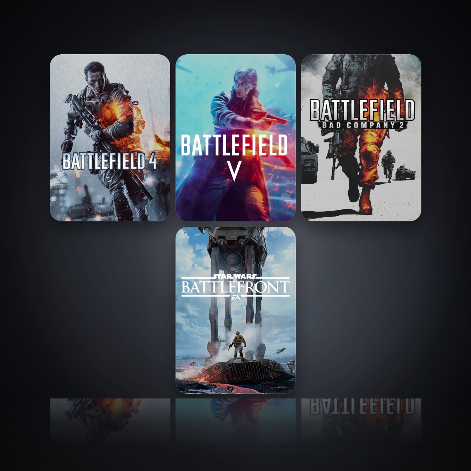 Battlefield 4 & Battlefield V | 4 Games — HabibiAccounts
