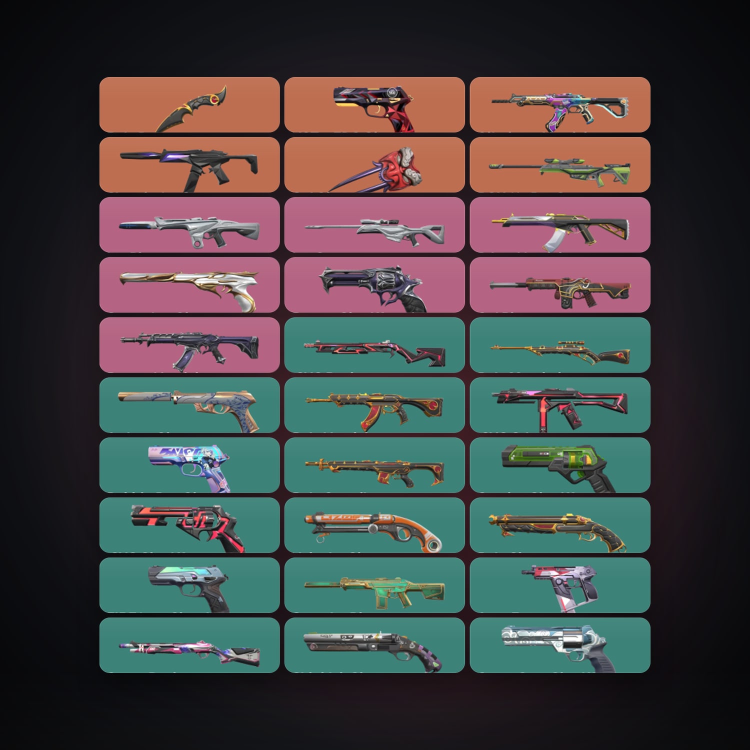 AP Diamond 3 locker — 2 knives, 64 skins, lvl 353 — HabibiAccounts