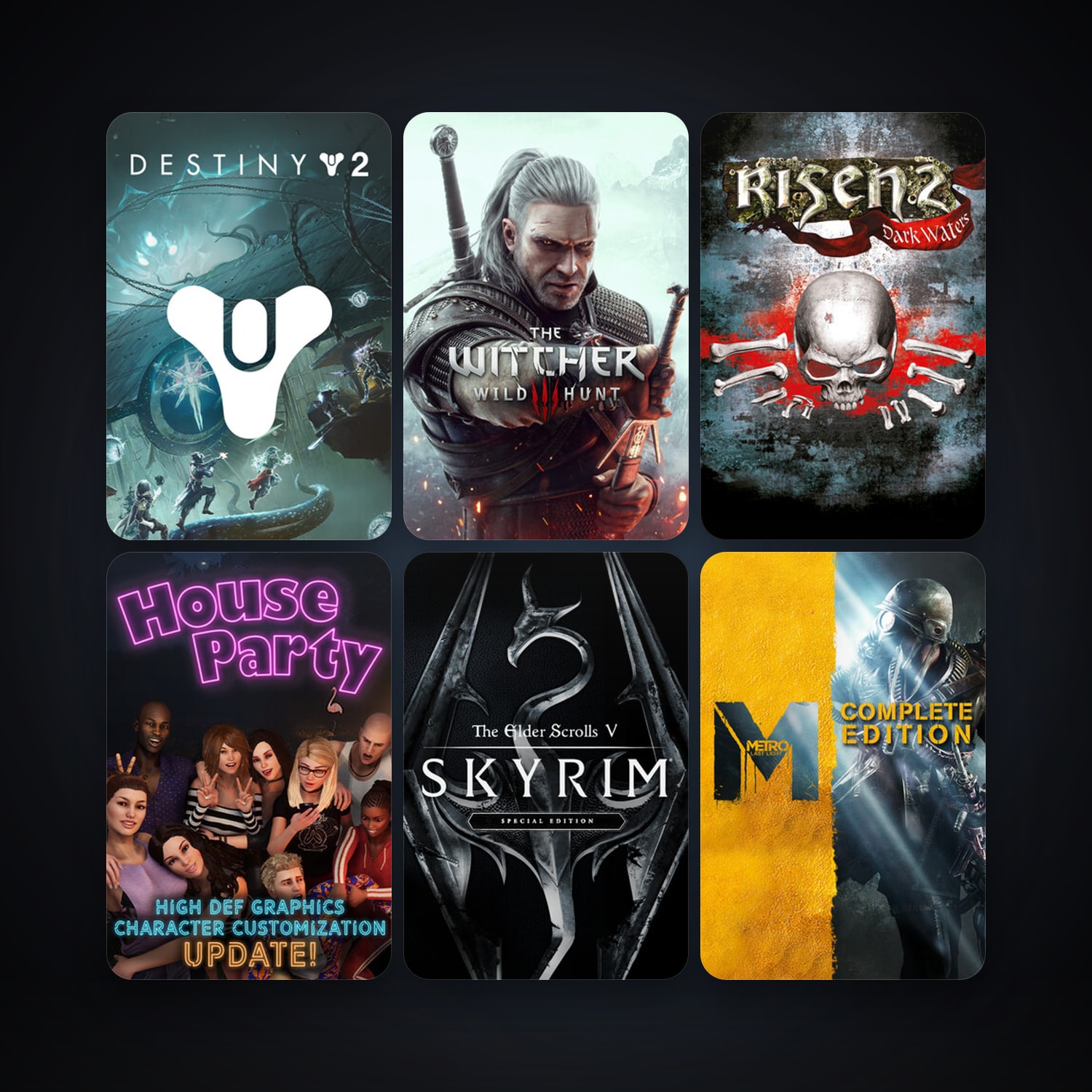 Steam account: Risen 2: Dark Waters + Metro: Last Light, 15 games, clean — HabibiAccounts