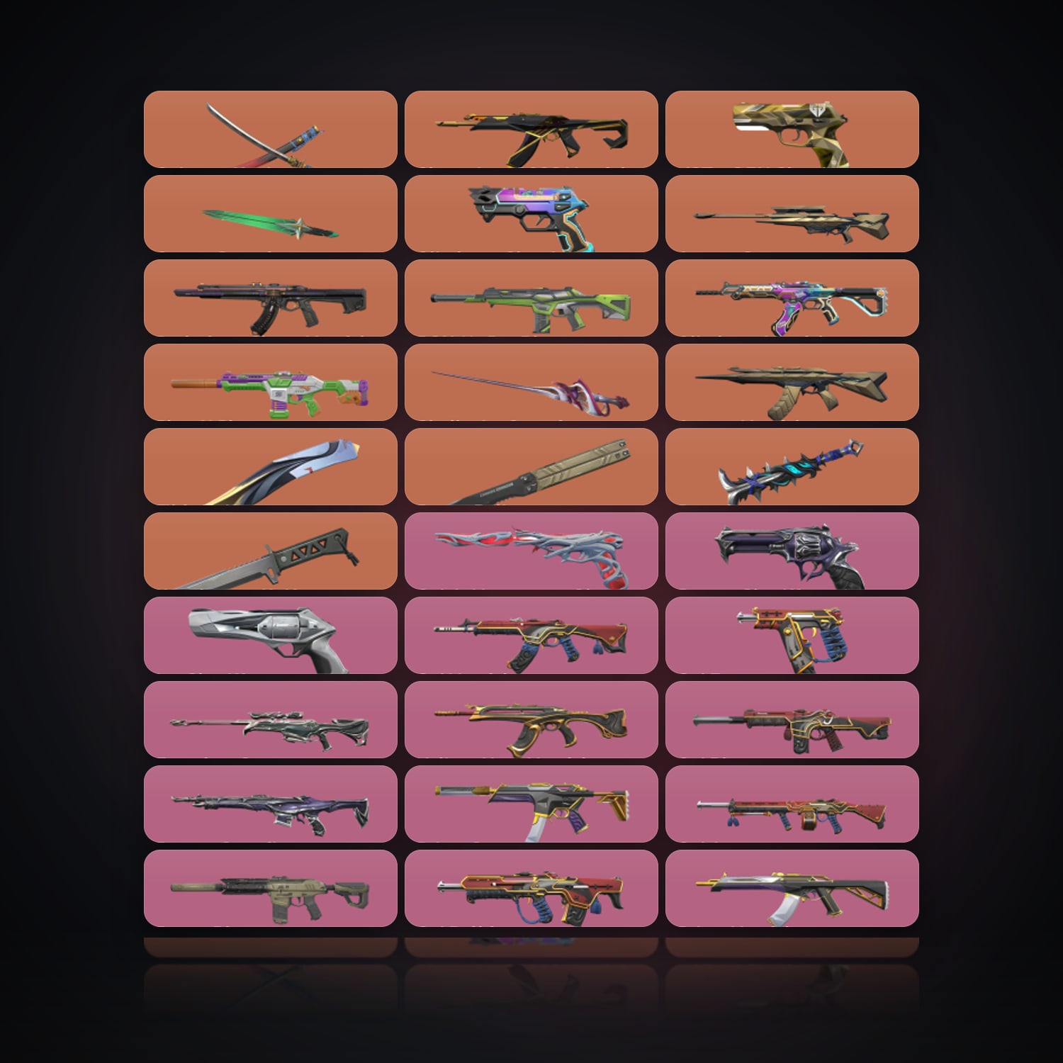 KR Server | 87 Skins | 7 Knives | Level 190 — HabibiAccounts