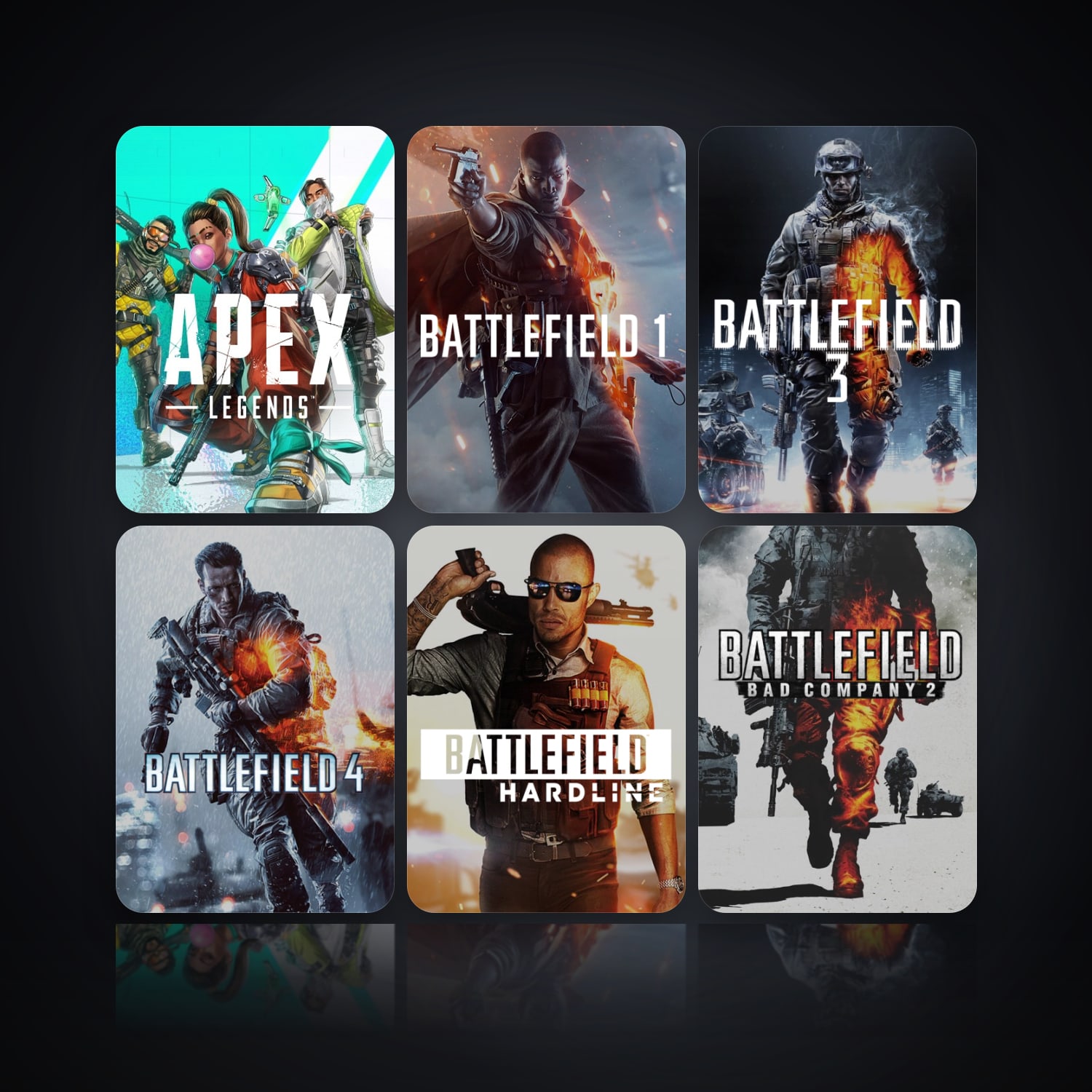 Apex Legends & Battlefield 1 | 23 Games | Apex Lvl 7 — HabibiAccounts