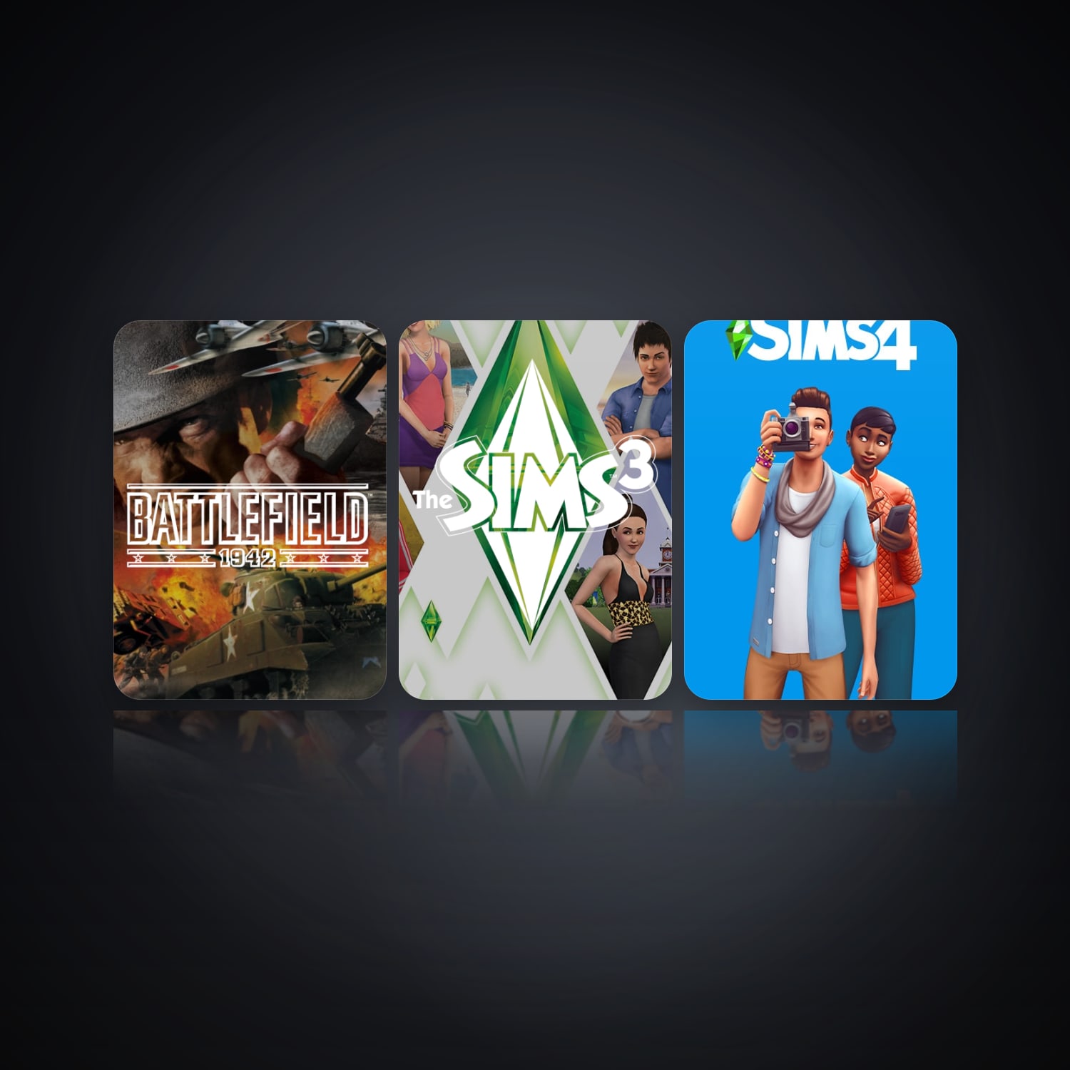 Battlefield 1942 & The Sims 3 | 3 Games — HabibiAccounts