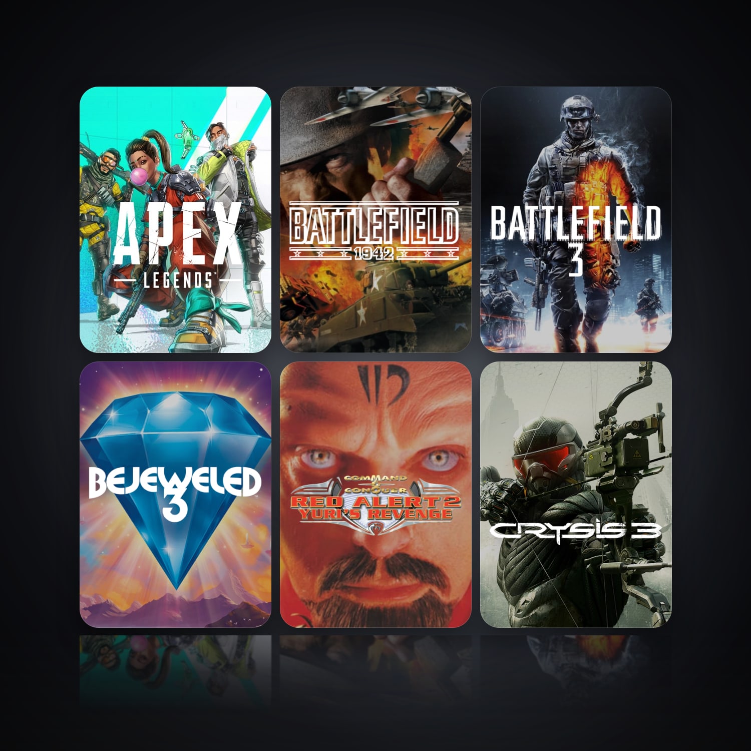 Apex Legends & Battlefield 1942 | 8 Games | Apex Lvl 4 — HabibiAccounts