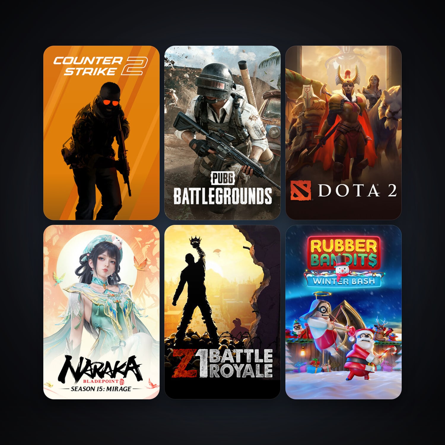 Dota 2 + CS2 Prime, 6 games, clean — HabibiAccounts