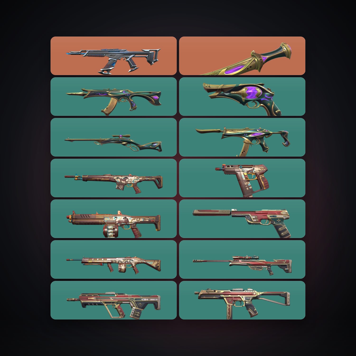 AP Gold 3 locker — 1 knives, 14 skins, lvl 70 — HabibiAccounts