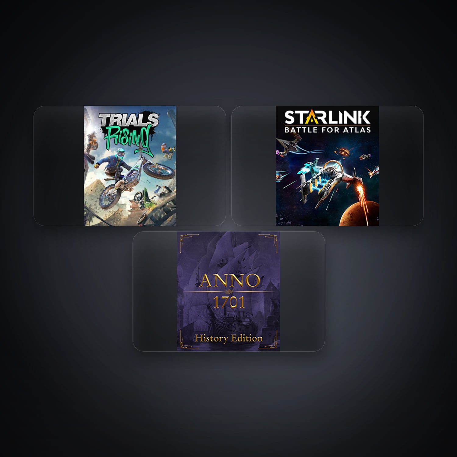Trials Rising & Starlink: Battle for Atlas | 3 Games — HabibiAccounts