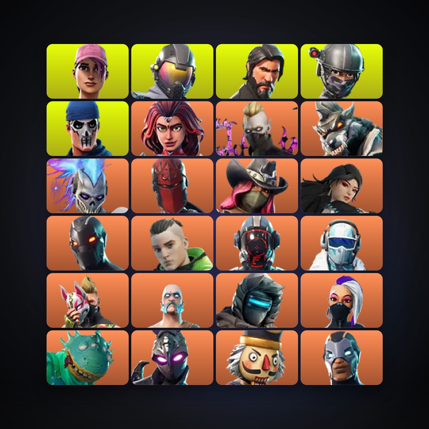 Fortnite | 117 Skins | 930 V-Bucks | Level 1192 | 170 Wins — HabibiAccounts