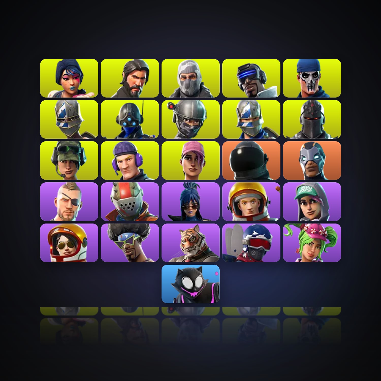 Fortnite | 26 Skins | 300 V-Bucks | Level 297 | 71 Wins — HabibiAccounts