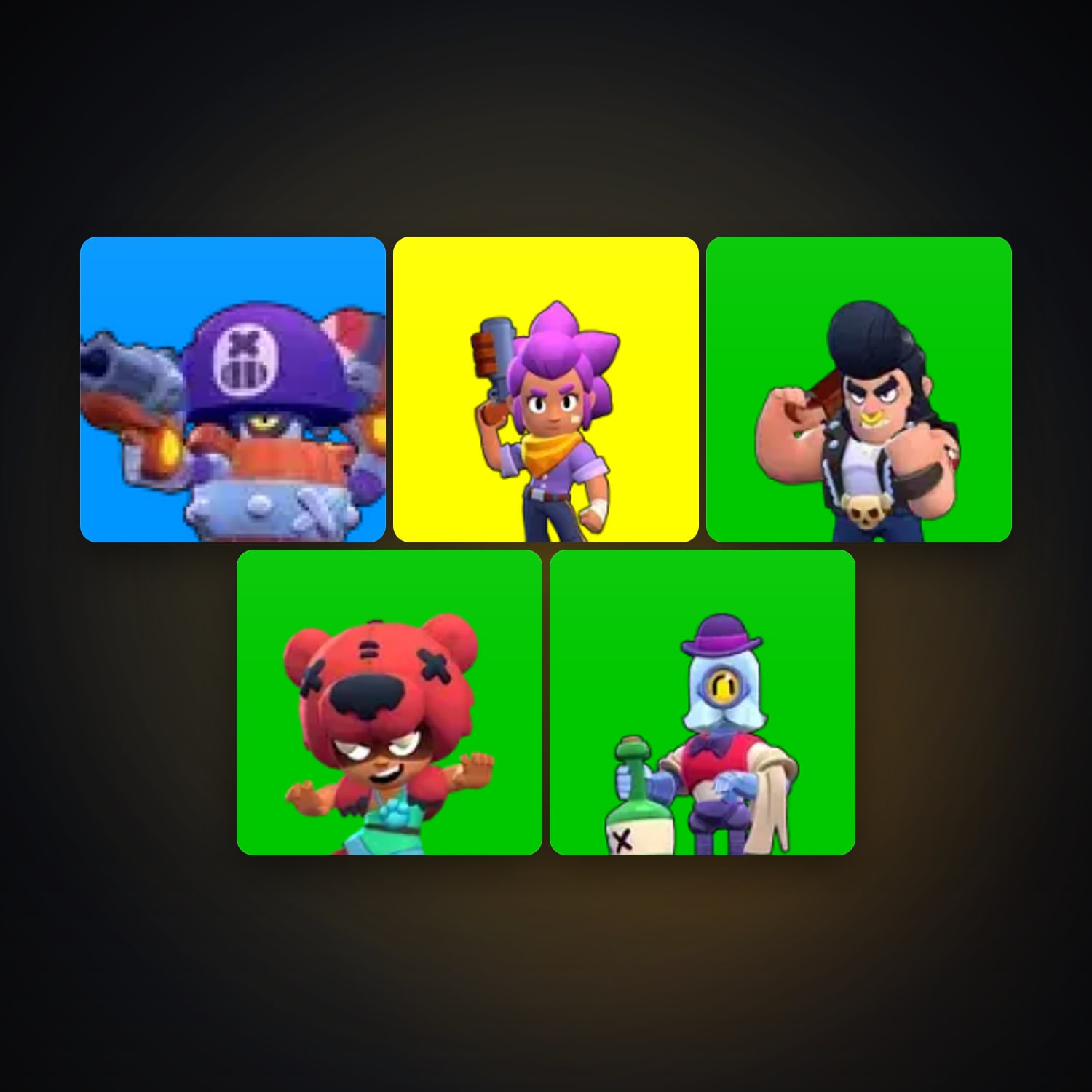 5 Brawlers | 443 Trophies — HabibiAccounts