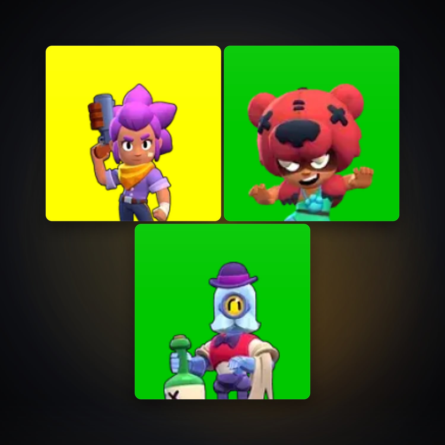 3 Brawlers | 380 Trophies — HabibiAccounts