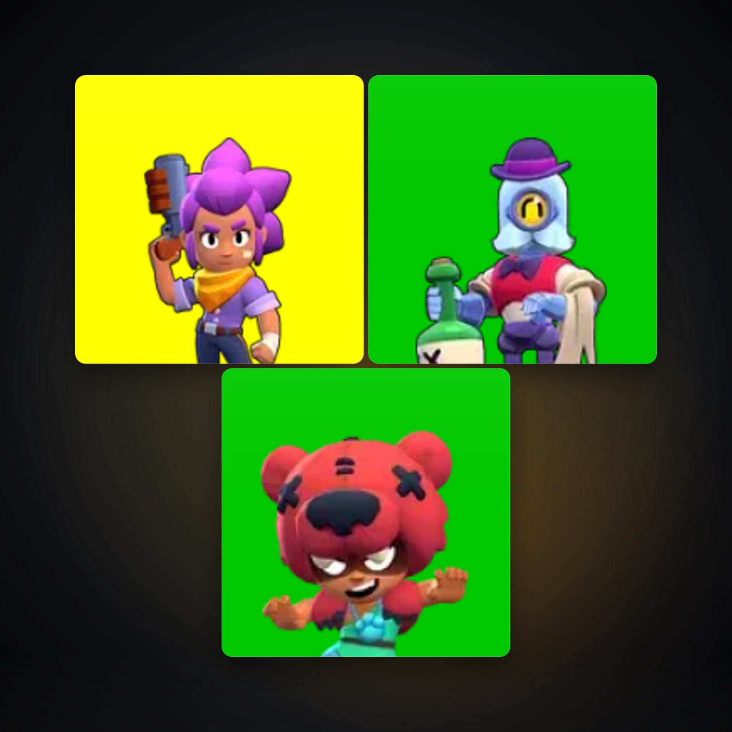 3 Brawlers | 352 Trophies — HabibiAccounts