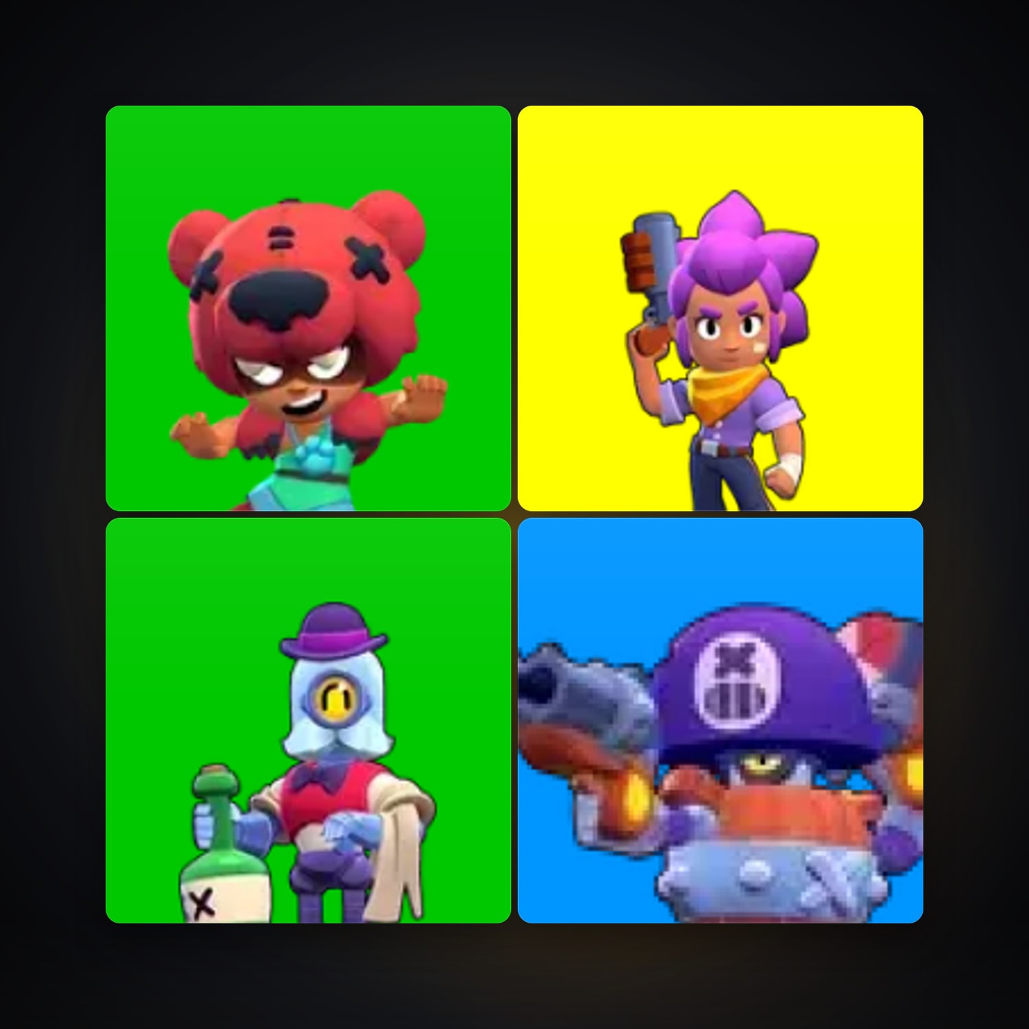 4 Brawlers | 338 Trophies — HabibiAccounts