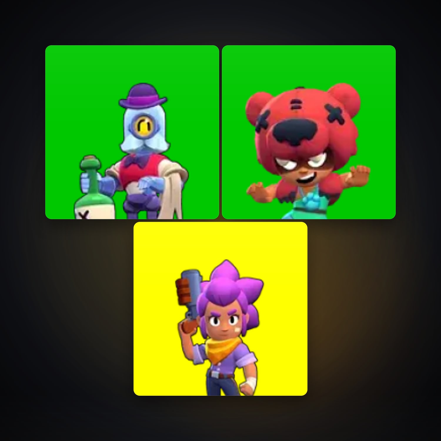 3 Brawlers | 356 Trophies — HabibiAccounts
