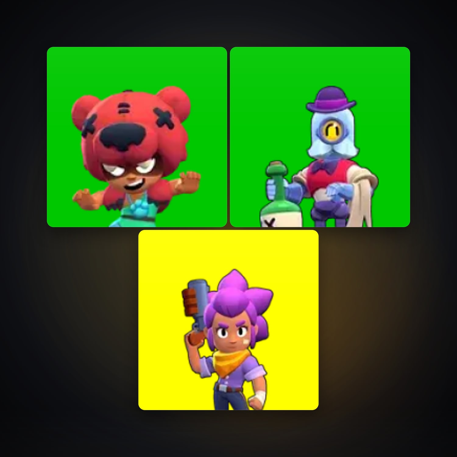 3 Brawlers | 369 Trophies — HabibiAccounts