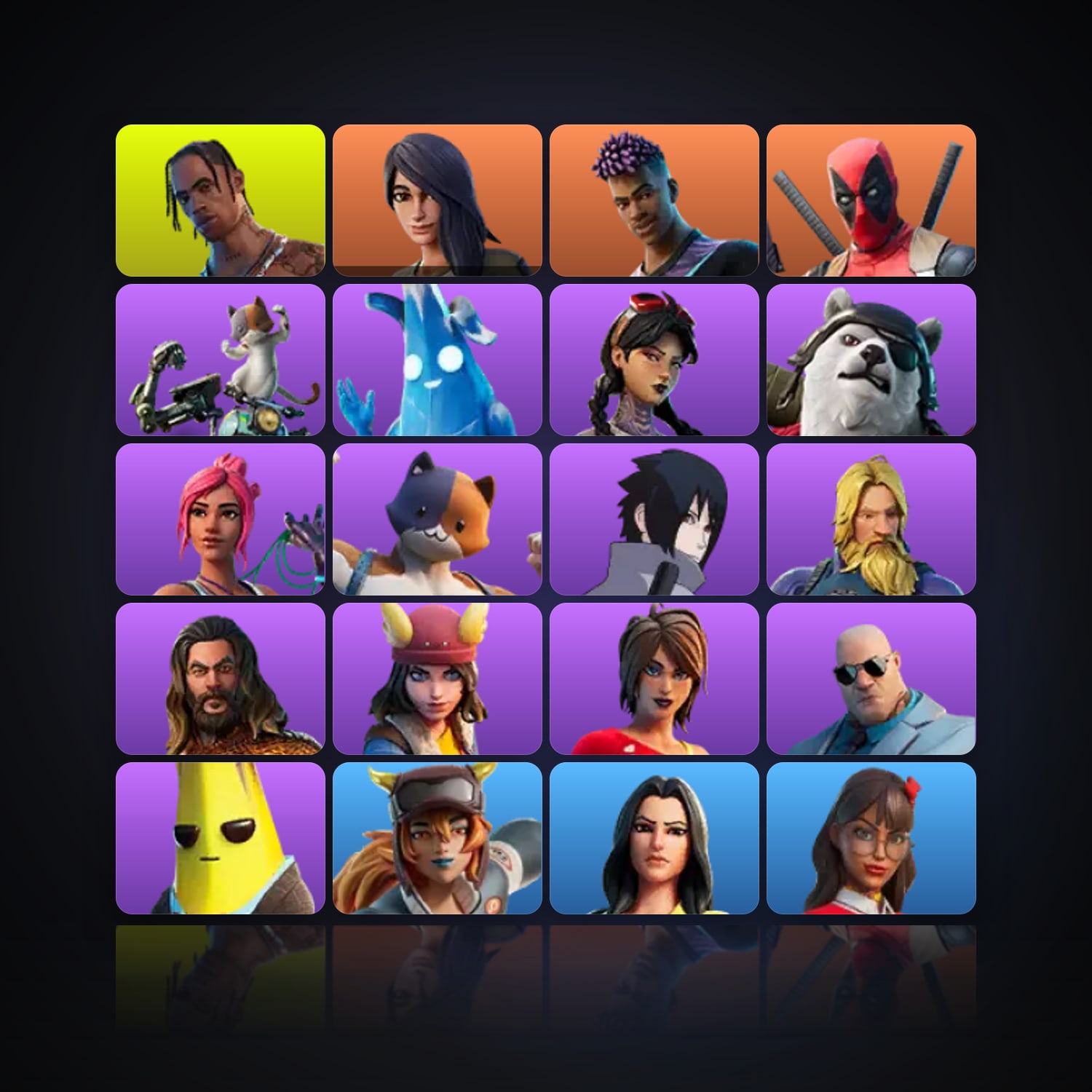 Fortnite | 21 Skins | 700 V-Bucks | Level 333 | 18 Wins — HabibiAccounts