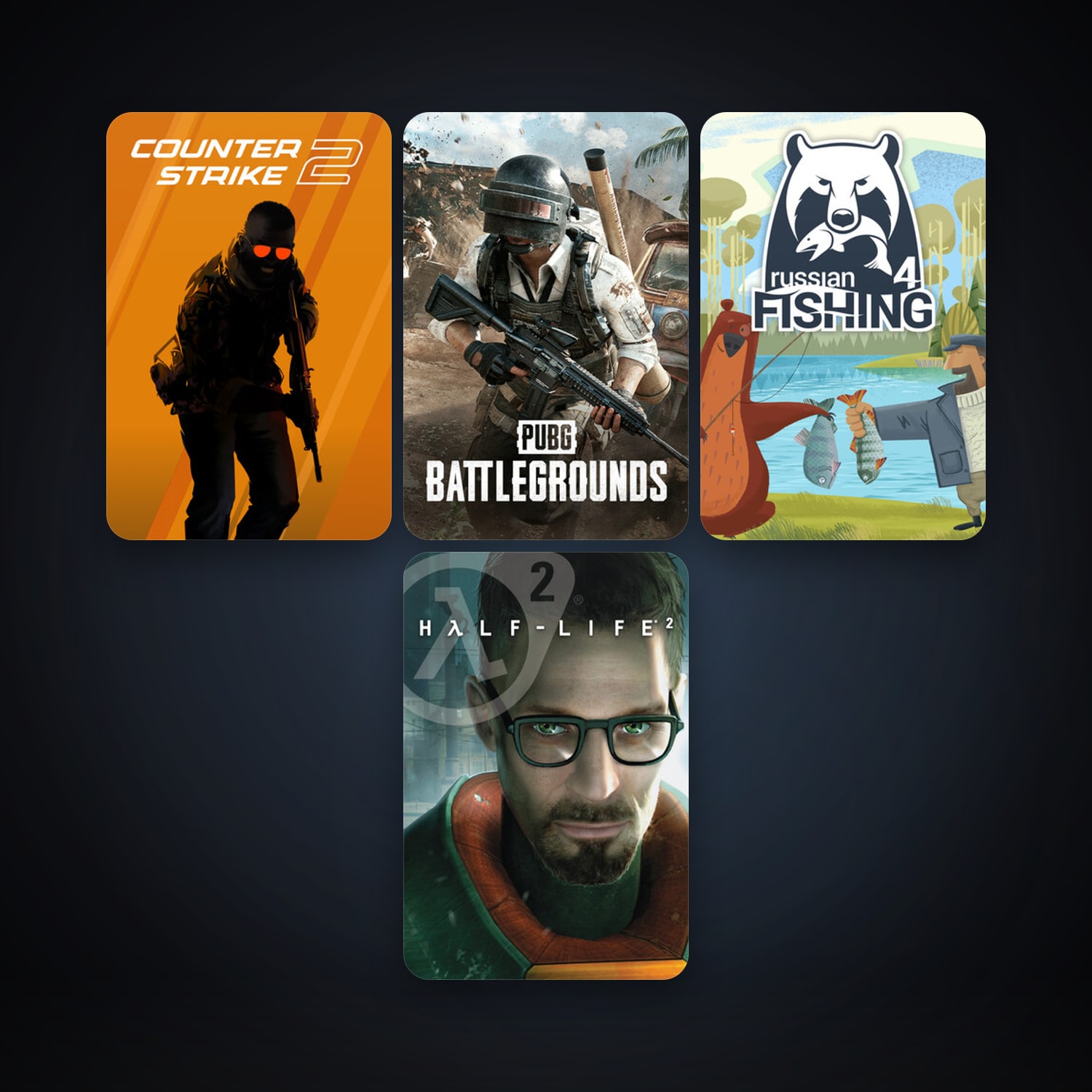 Half-Life 2 + Half-Life 2: Deathmatch, 6 games, clean — HabibiAccounts