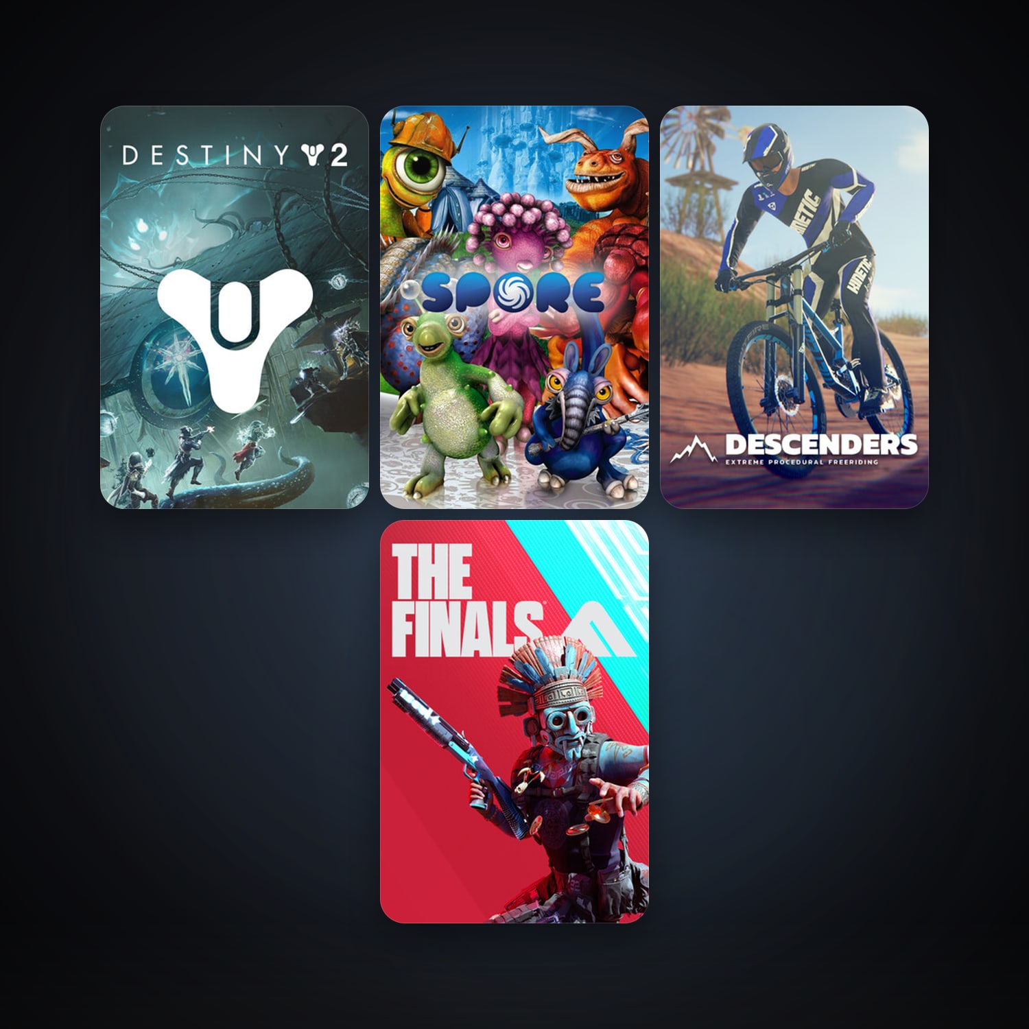 SPORE + CHKN, 7 games, clean — HabibiAccounts
