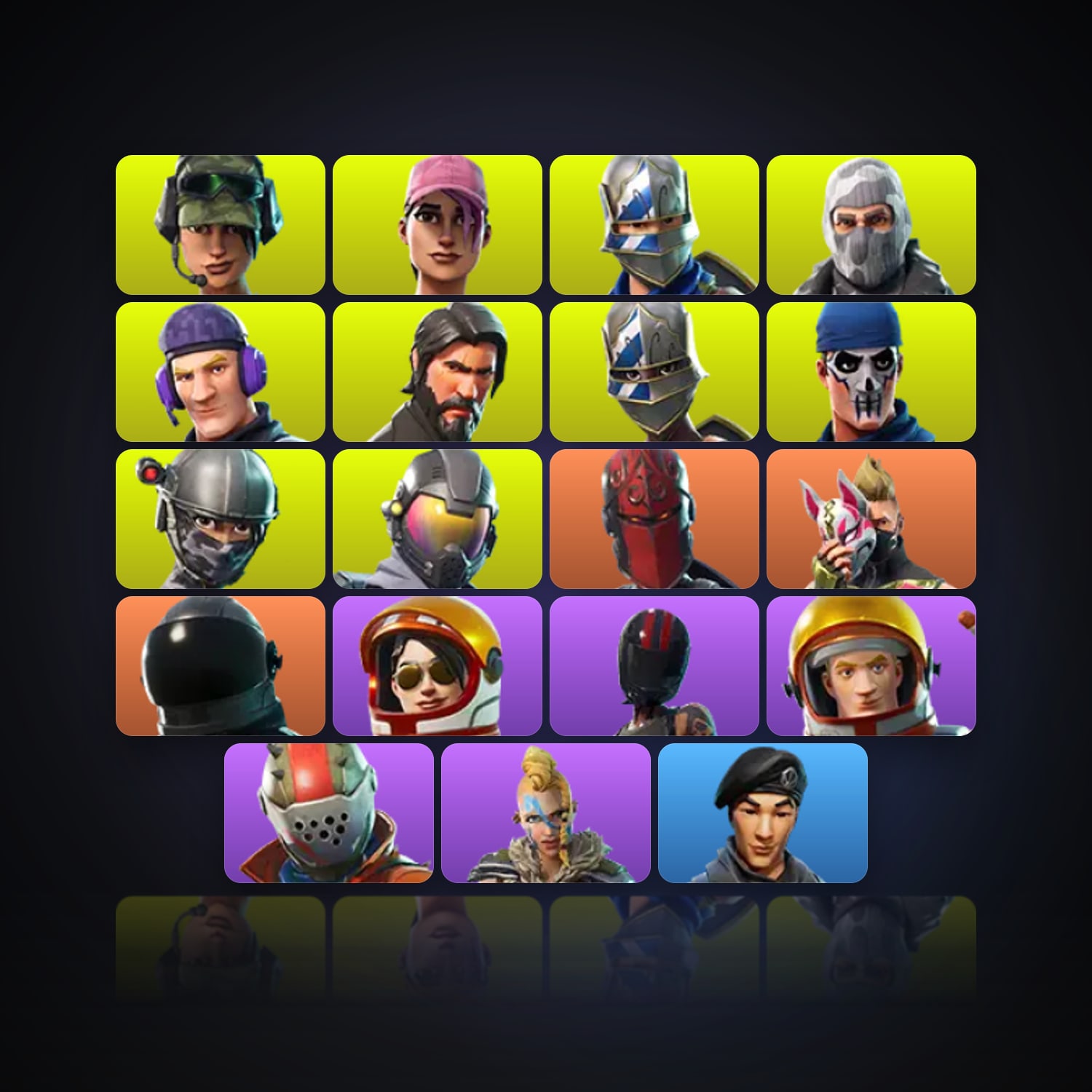 Fortnite | 19 Skins | 1.5K V-Bucks | Level 197 | 37 Wins — HabibiAccounts