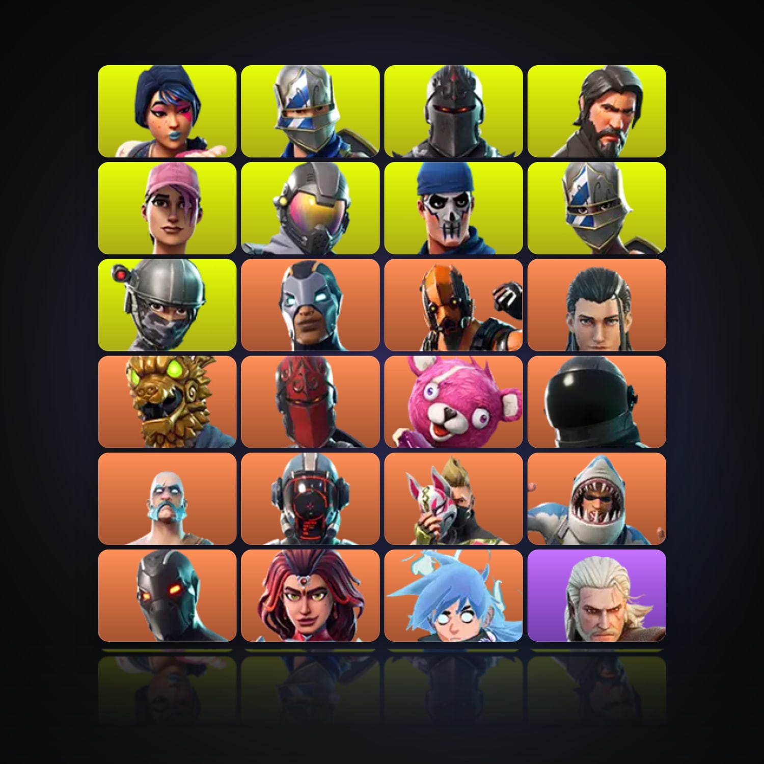 Fortnite | 54 Skins | 700 V-Bucks | Level 803 | 93 Wins — HabibiAccounts