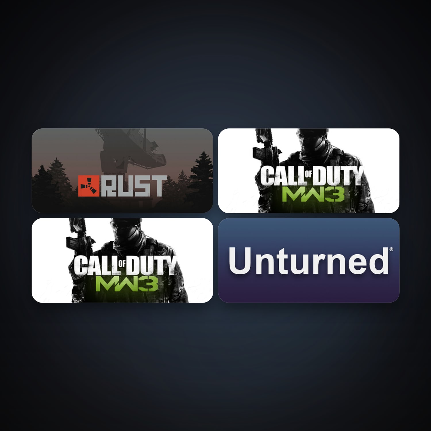 Call of Duty: Modern Warfare 3 (2011) + Call of Duty: Modern Warfare 3 - Multiplayer, 5 games, clean — HabibiAccounts