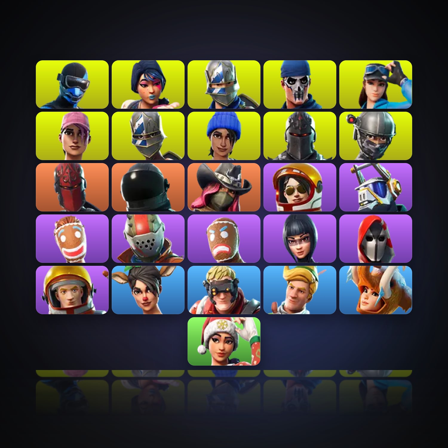 Fortnite | 26 Skins | 3.9K V-Bucks | Level 539 | 32 Wins — HabibiAccounts