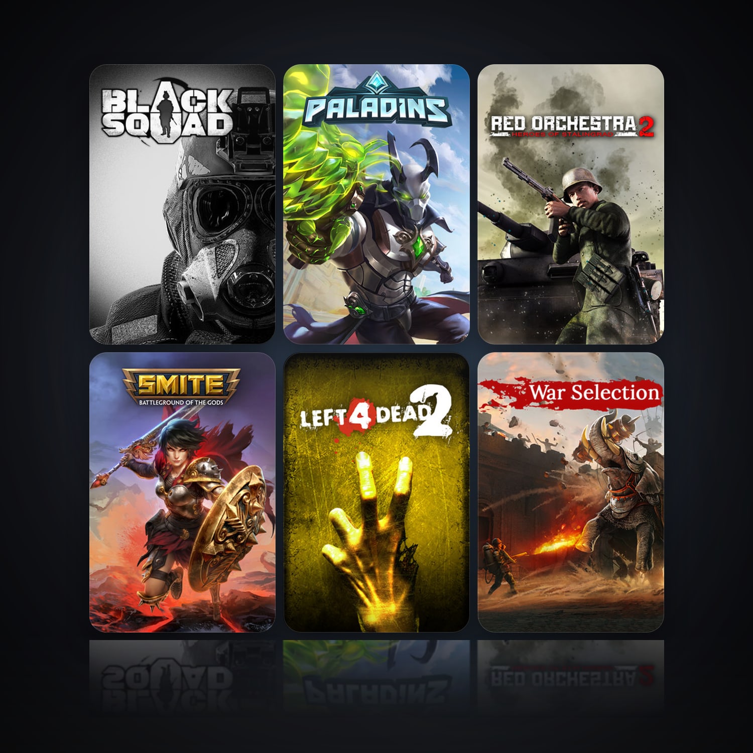 Black Squad & Paladins | 36 Games | Clean — HabibiAccounts