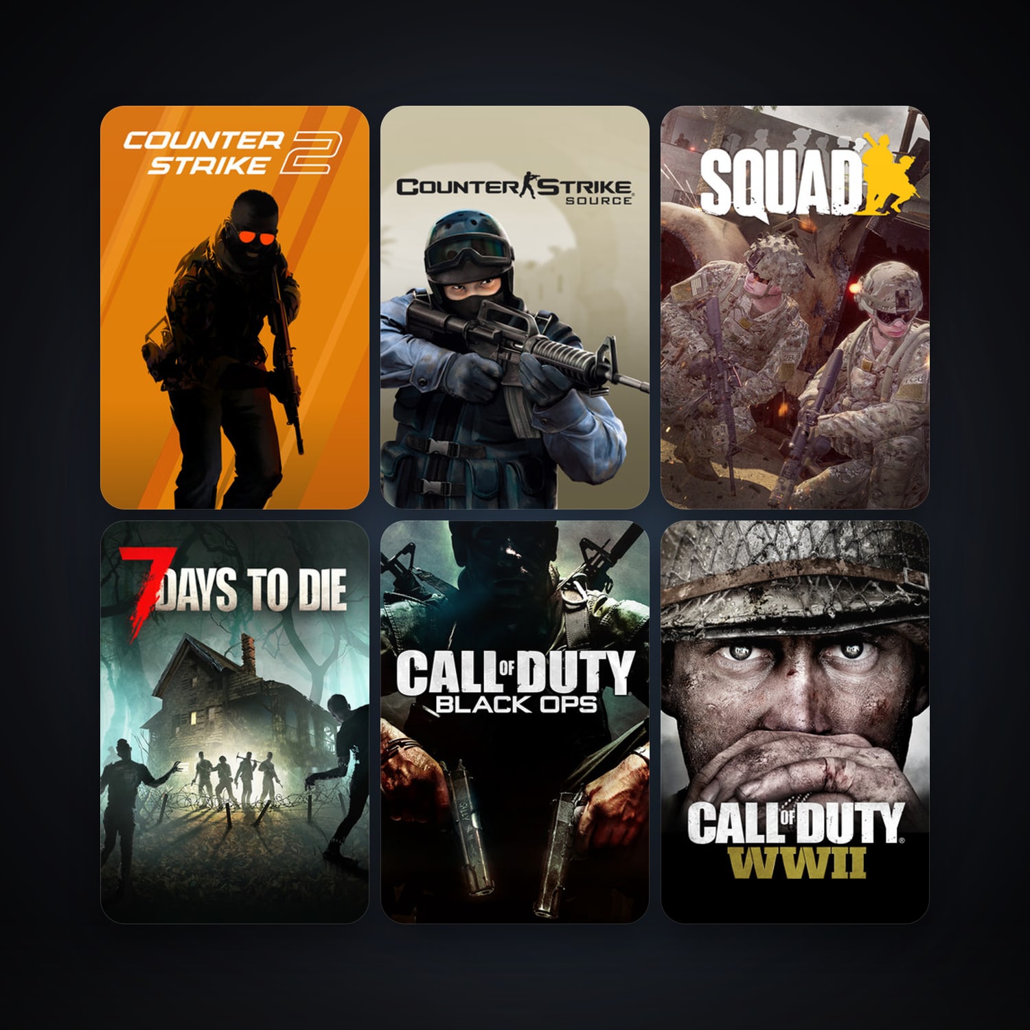 Counter-Strike: Source + Day of Defeat: Source, 24 games, Steam 11, clean — HabibiAccounts