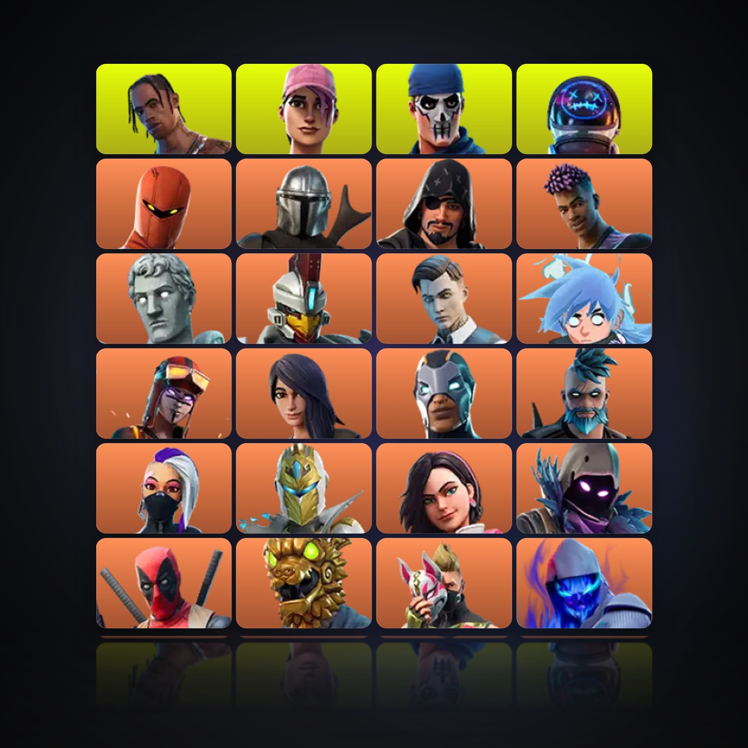 Fortnite | 111 Skins | 345 V-Bucks | Level 1188 | 92 Wins — HabibiAccounts