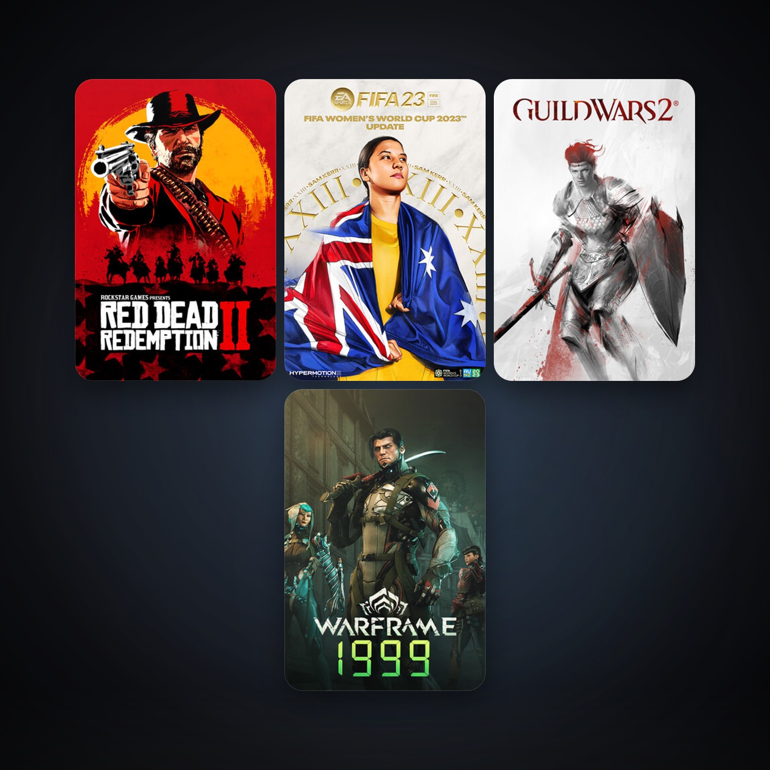 Free CS2 (No Prime) + Warframe, 8 games, clean — HabibiAccounts