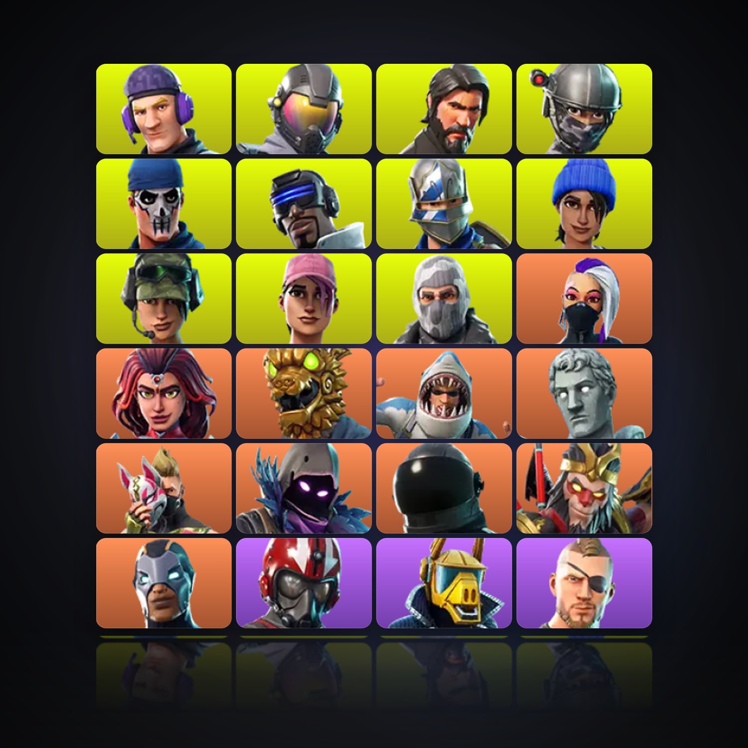Fortnite | 38 Skins | 1.1K V-Bucks | Level 389 | 93 Wins — HabibiAccounts