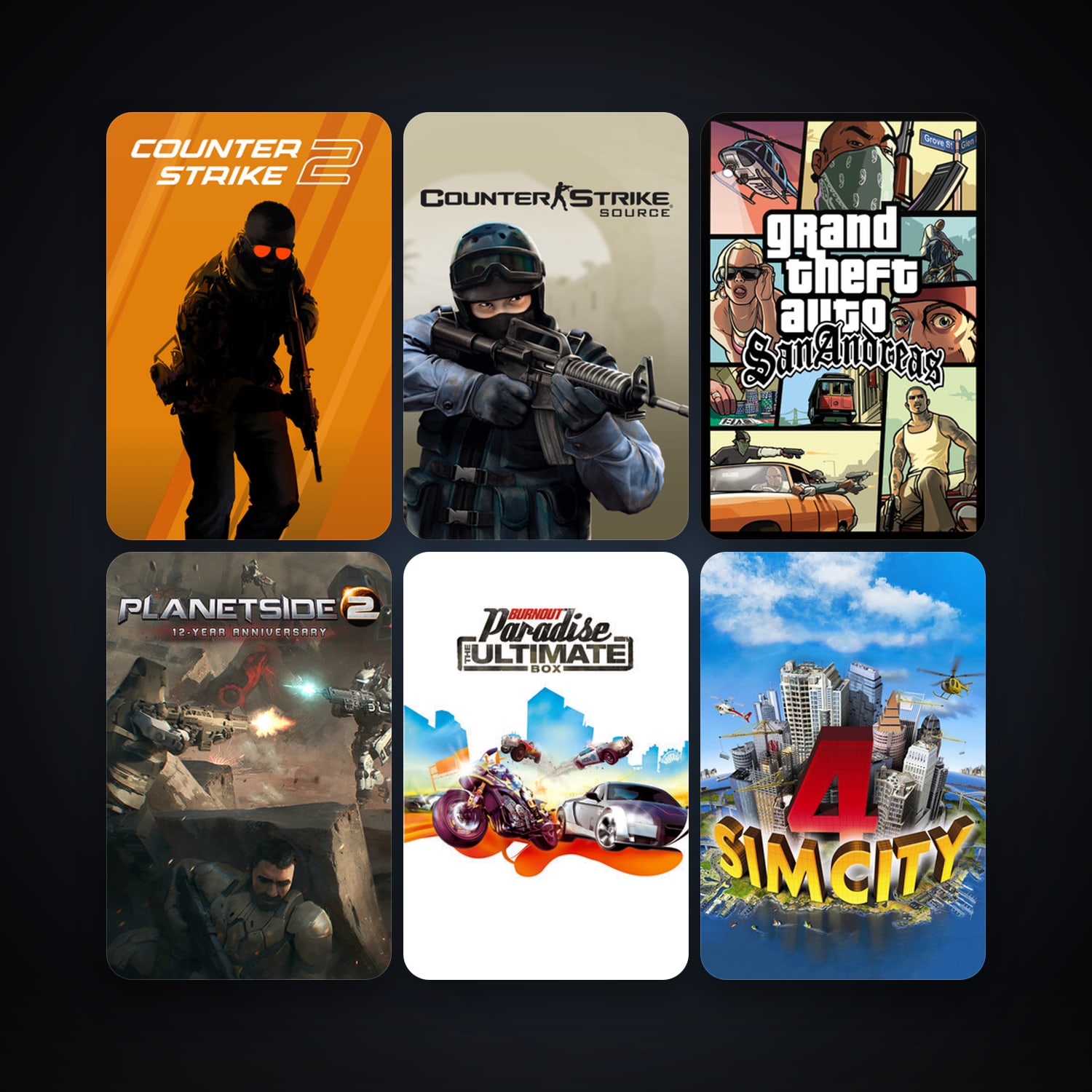Counter-Strike: Source + CS2 Prime, 18 games, clean — HabibiAccounts