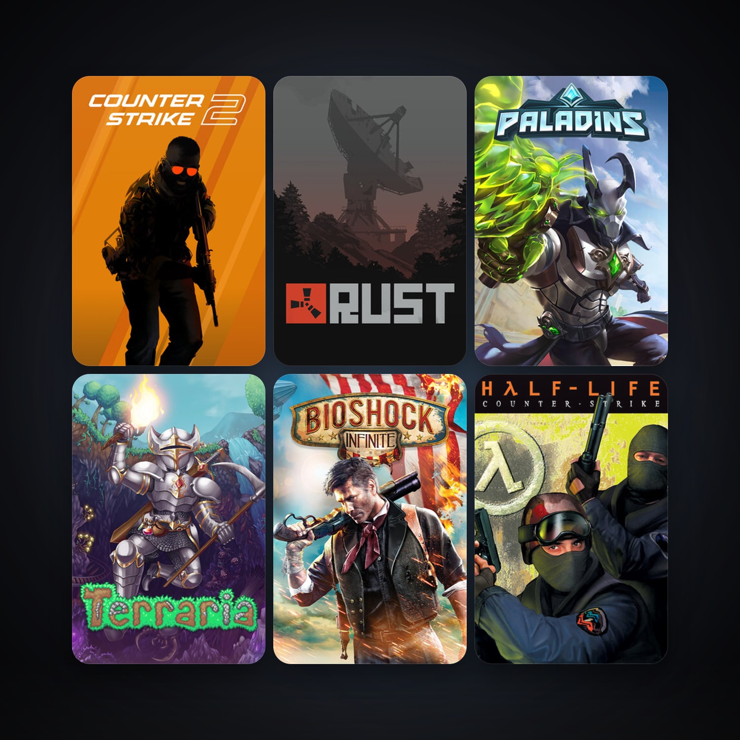 Counter-Strike + Left 4 Dead 2, 58 games, Steam 10, clean — HabibiAccounts