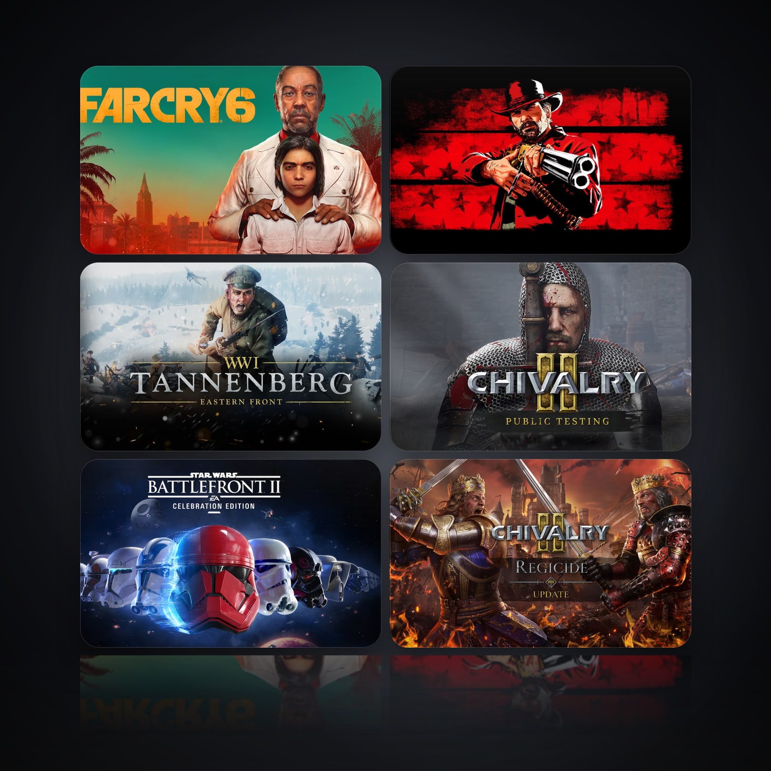 Far Cry 6 & Red Dead Redemption 2 | 25 Games — HabibiAccounts