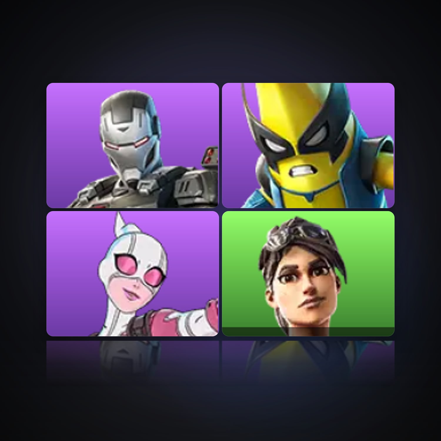 Fortnite | 4 Skins | 450 V-Bucks | Level 79 — HabibiAccounts