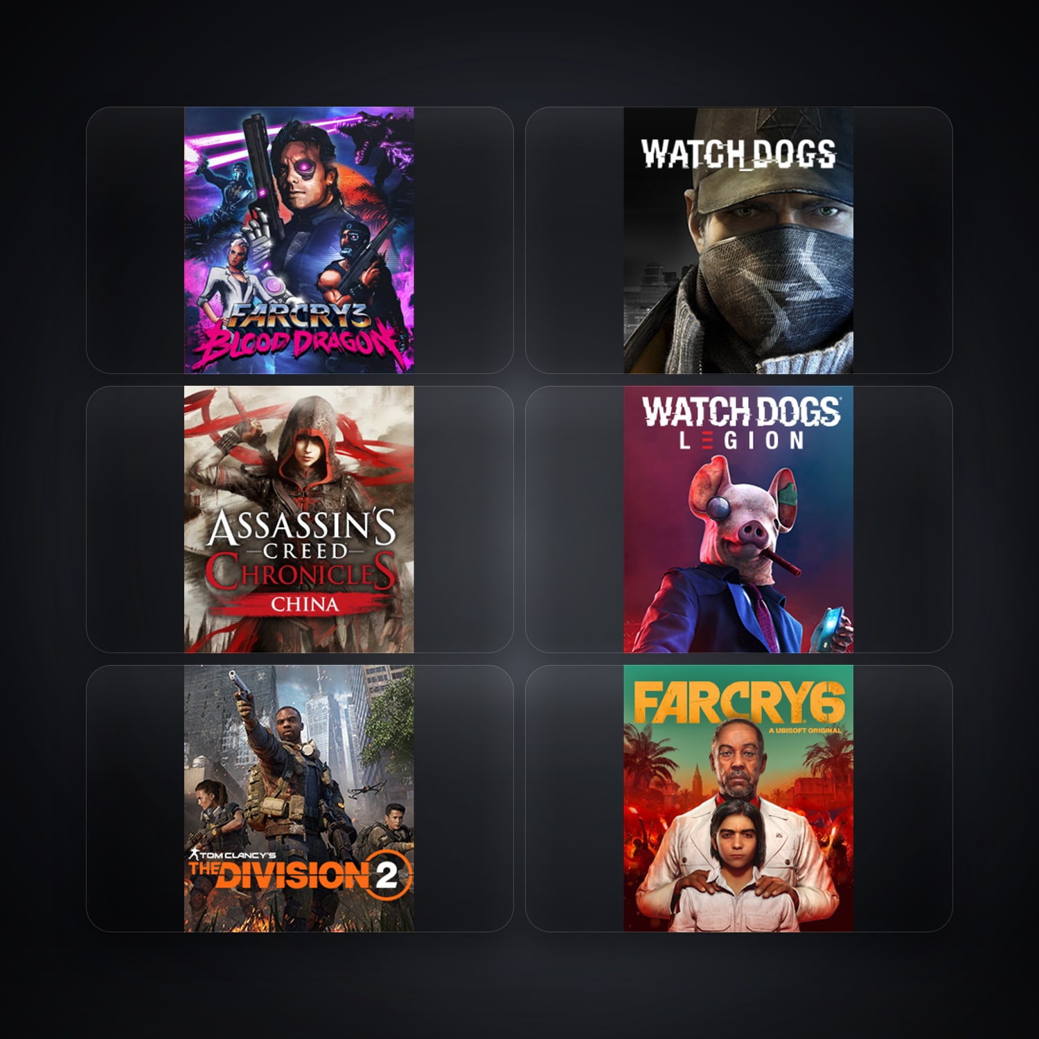 Ubisoft Assassin's Creed Mirage + Assassin's Creed Valhalla — SG — 8 games — HabibiAccounts