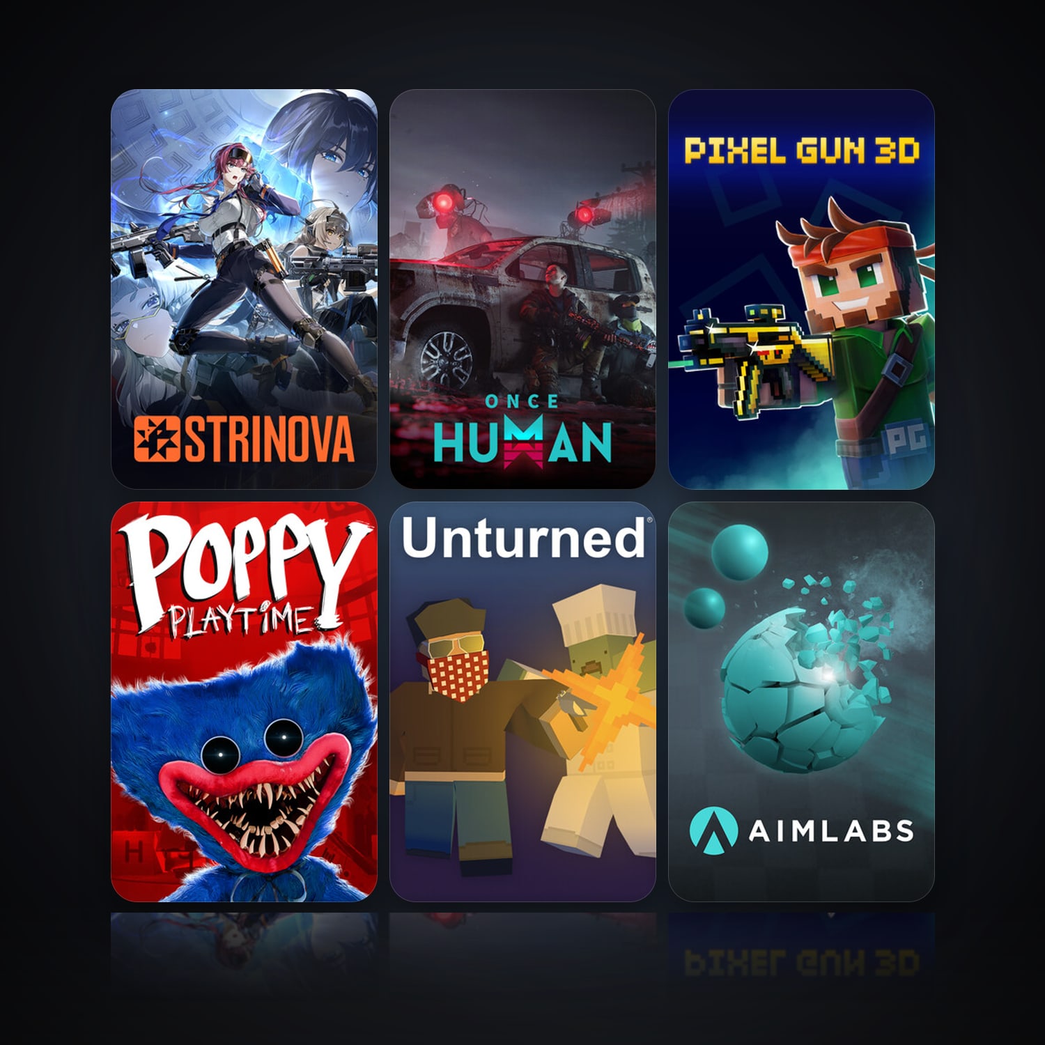 Strinova & Once Human | 15 Games | Clean — HabibiAccounts