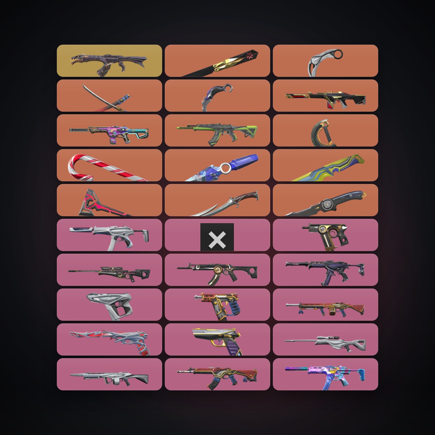 Bronze 3 Rank | Asia-Pacific Server | 126 Skins | 11 Knives | Level 209 — HabibiAccounts