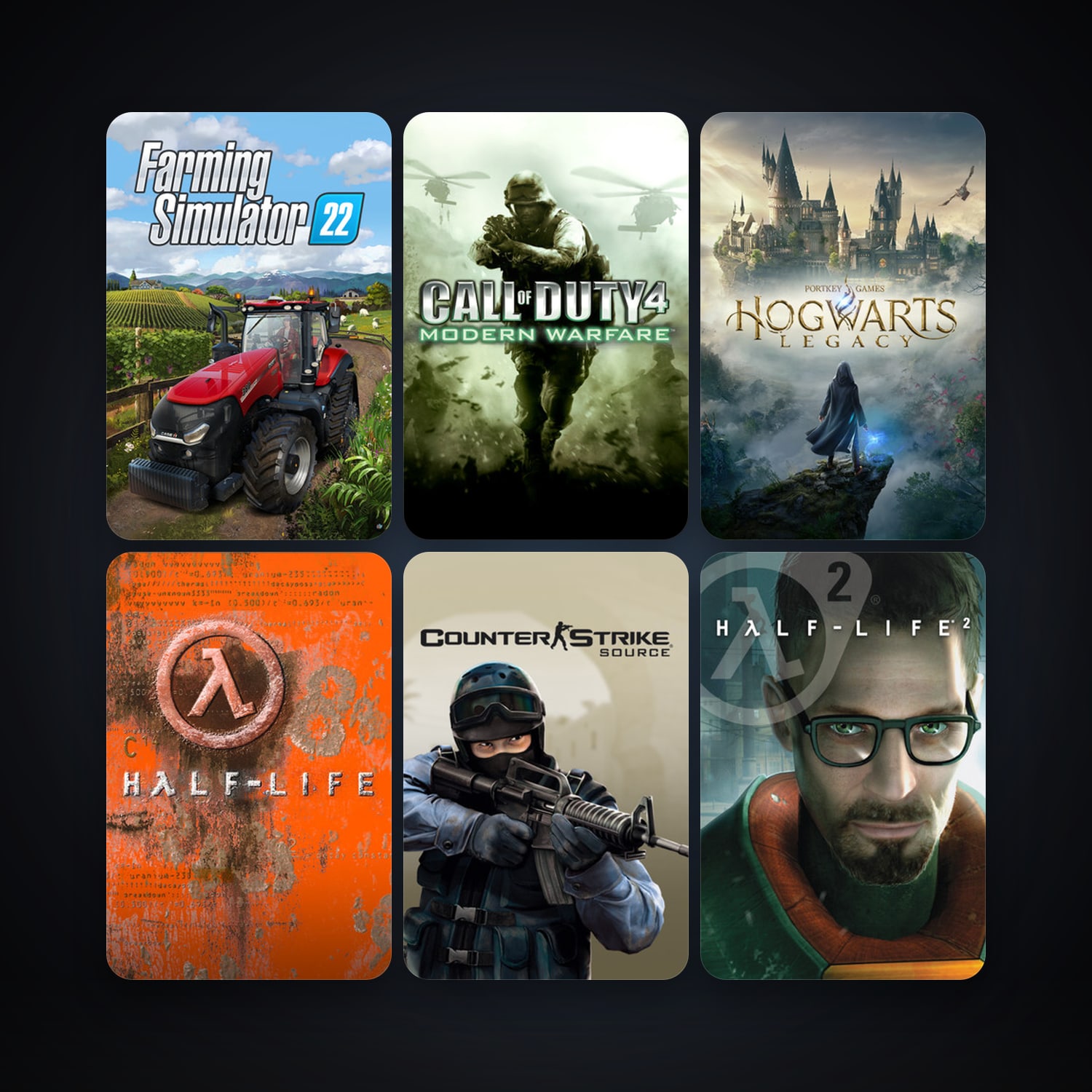 Counter-Strike + Half-Life, 23 games, clean — HabibiAccounts