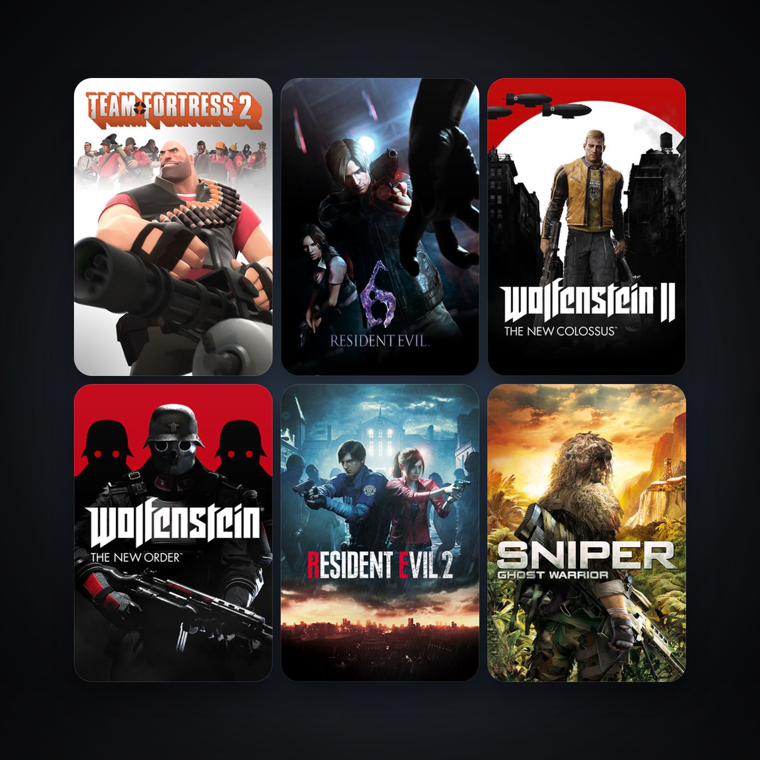 Counter-Strike + Team Fortress Classic, 29 games, Steam 10, clean — HabibiAccounts
