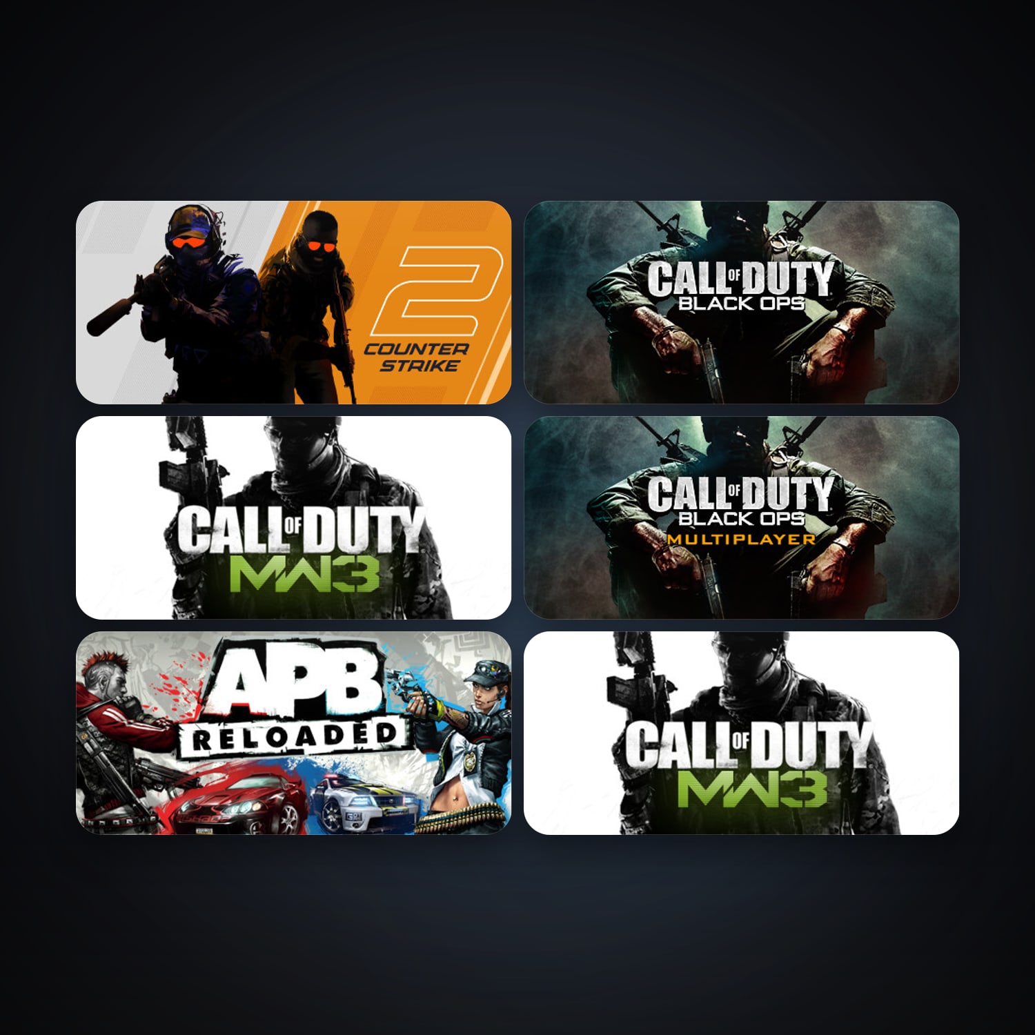 CS2 Prime + Tom Clancy's Ghost Recon: Advanced Warfighter 2, 7 games, clean — HabibiAccounts