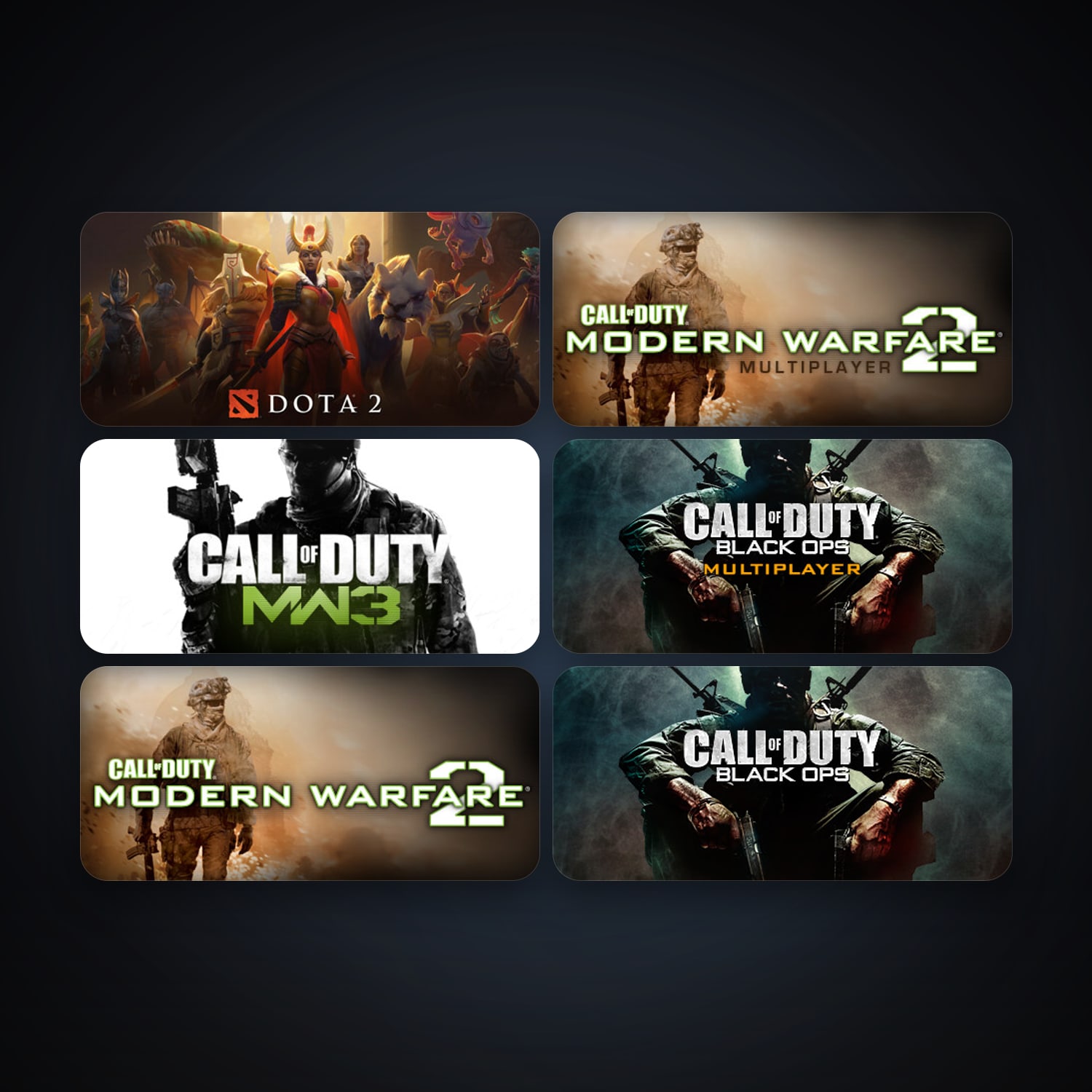 Call of Duty: Modern Warfare 2 - Multiplayer (2009) & Call of Duty: Modern Warfare 3 - Multiplayer | Clean — HabibiAccounts