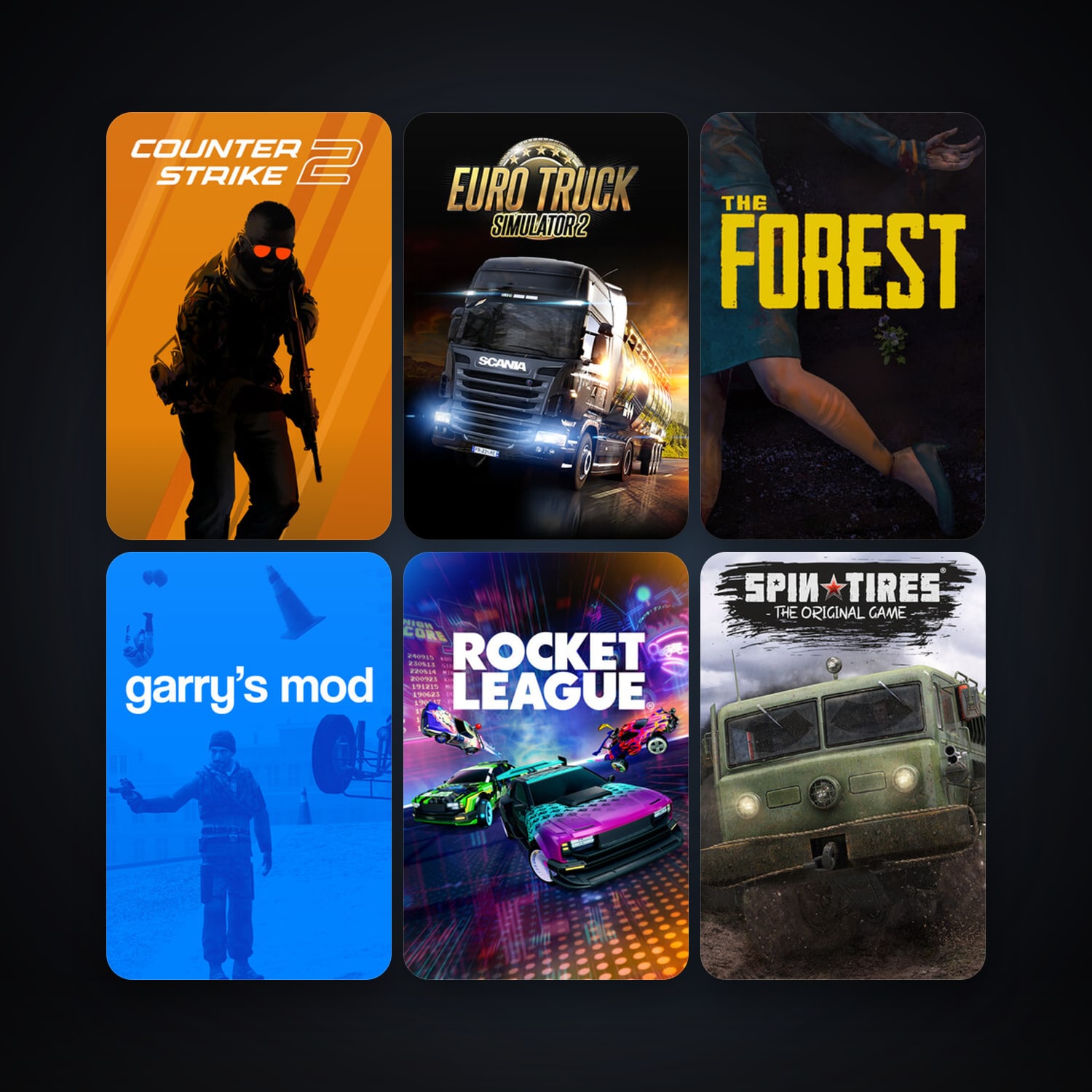 CS2 Prime + Garry's Mod, 28 games, clean — HabibiAccounts