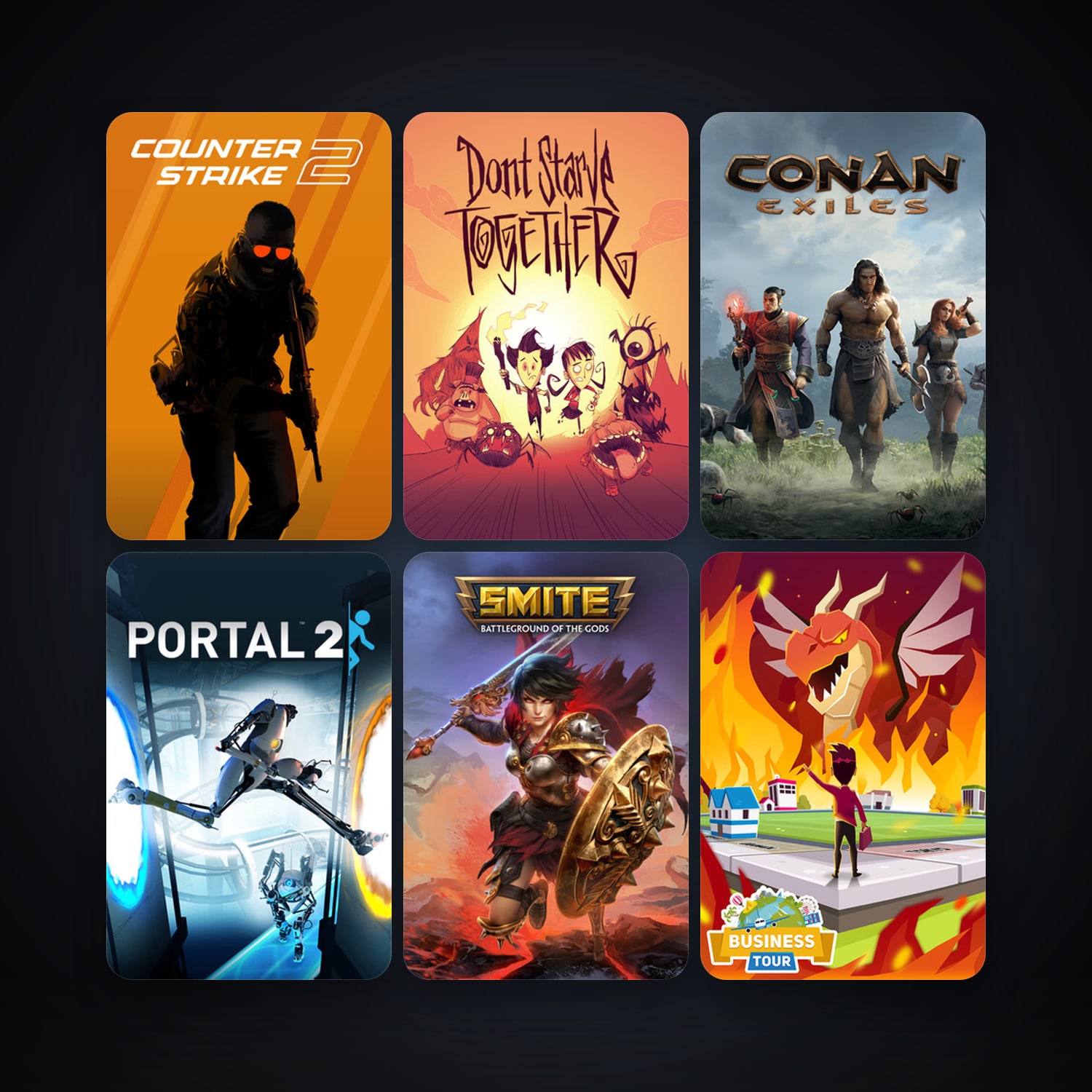 Portal 2 + CS2 Prime, 21 games, clean — HabibiAccounts