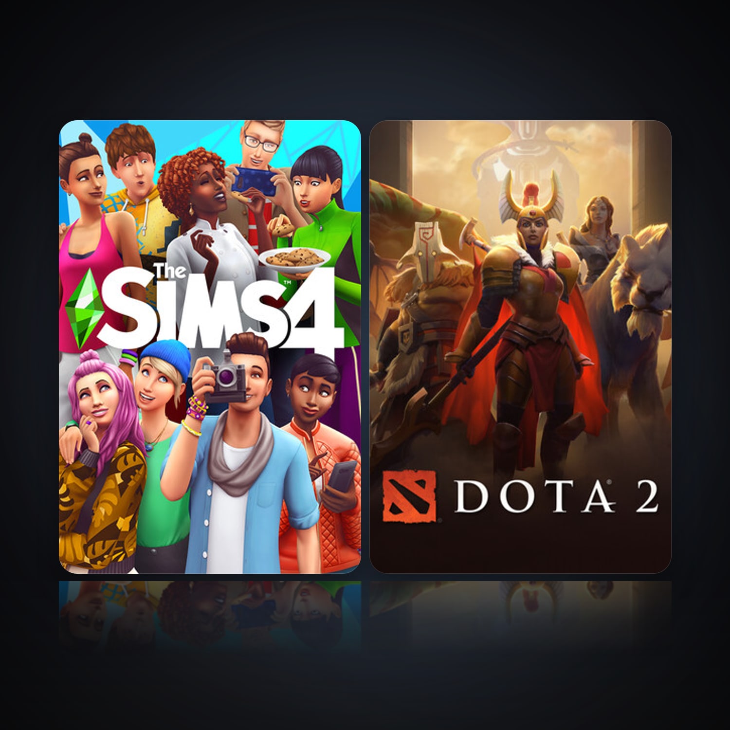 The Sims 4 & Dota 2 — HabibiAccounts