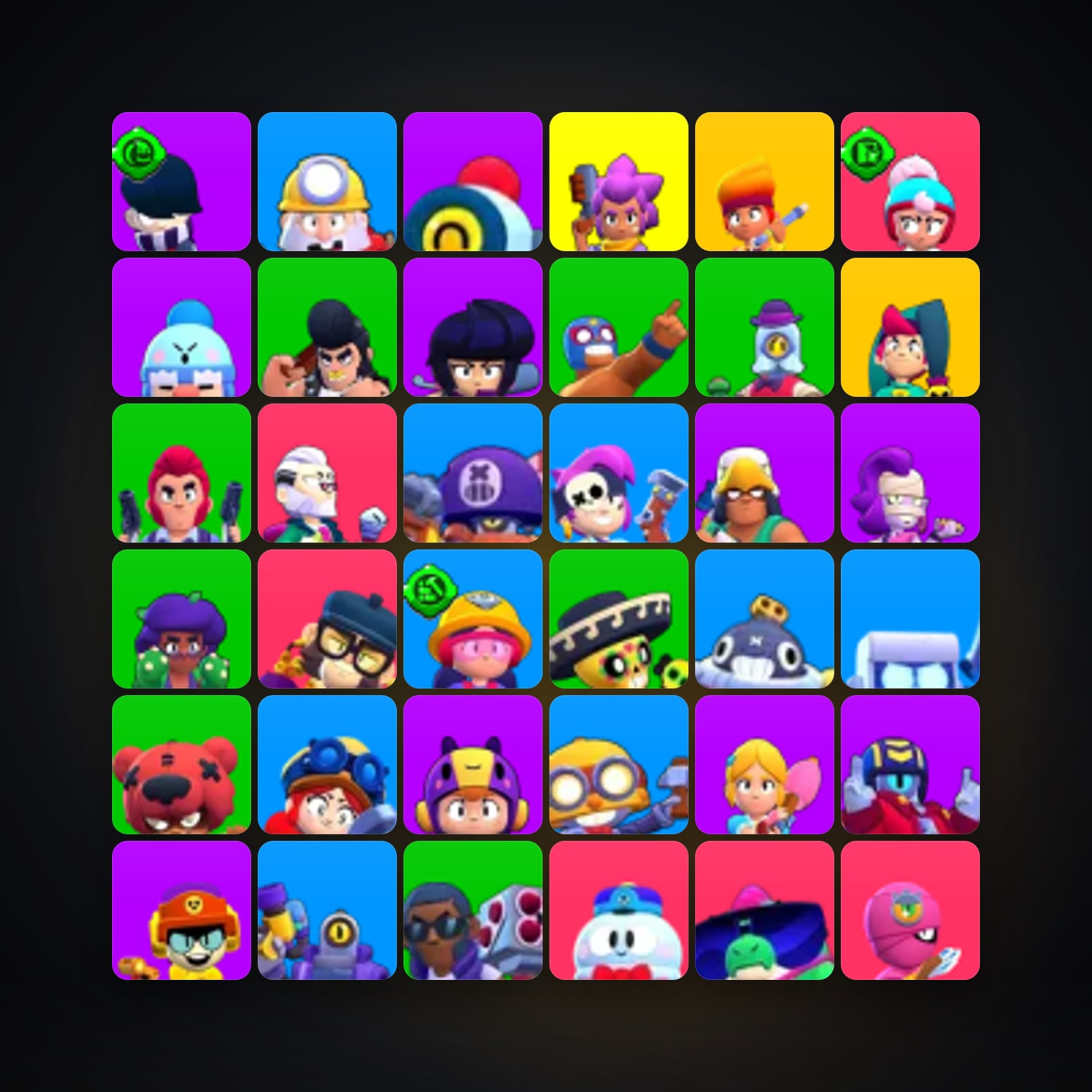 64 Brawlers | 17.3K Trophies — Supercell Account — HabibiAccounts